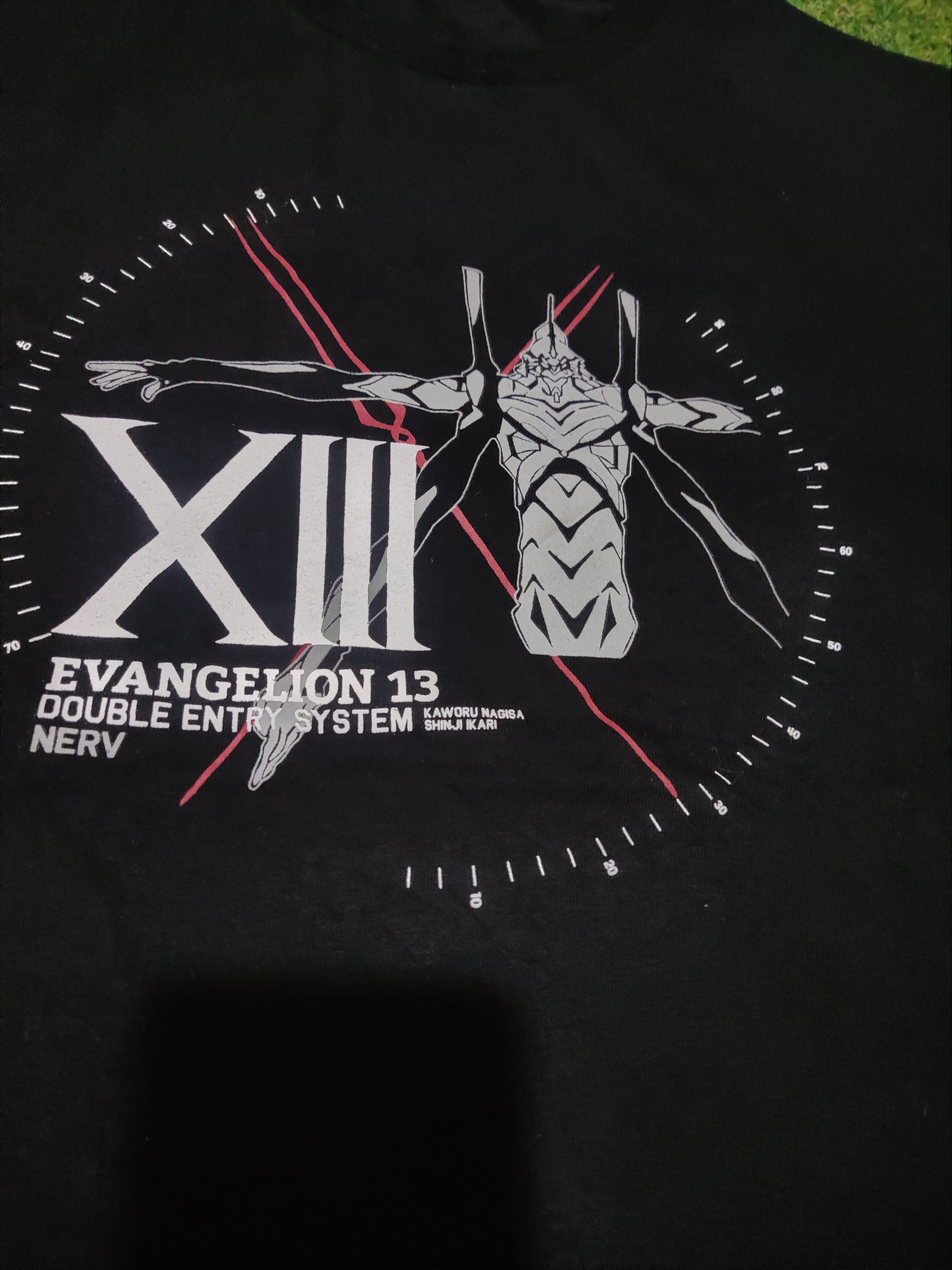 Anime × Vintage Rare Neon Genesis Evangelion Anime Movie Size US M / EU 48-50 / 2 - 5 Thumbnail