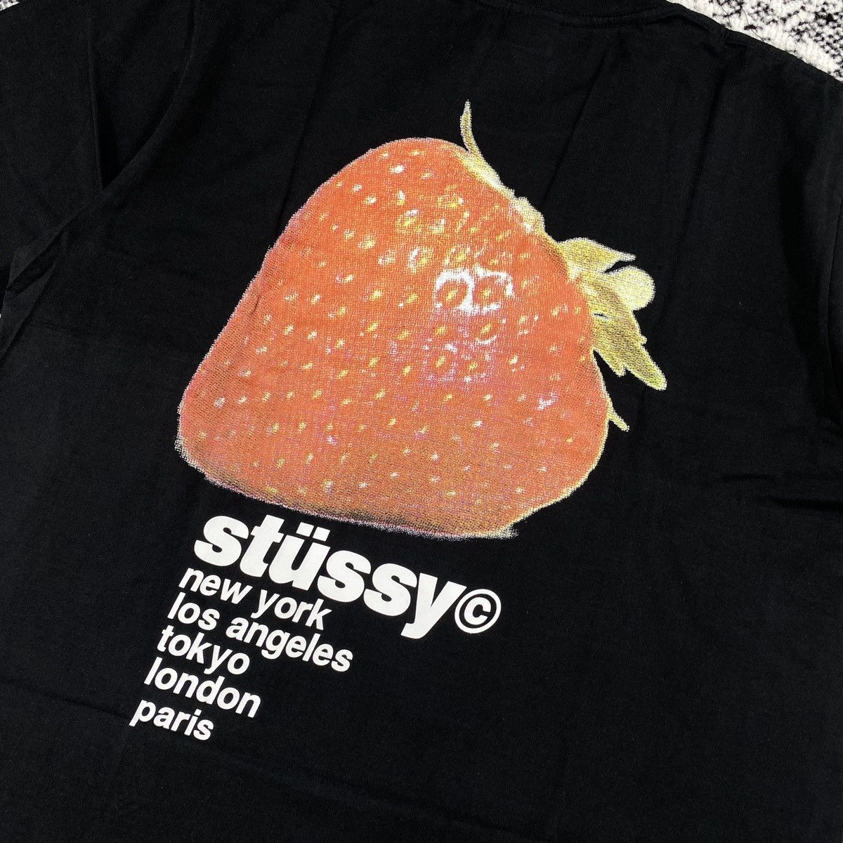 Stussy Stussy tee black Size US L / EU 52-54 / 3 - 2 Thumbnail