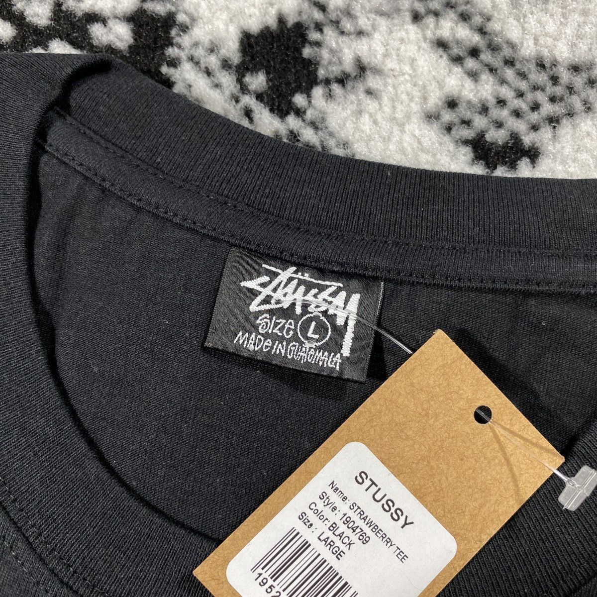 Stussy Stussy tee black Size US L / EU 52-54 / 3 - 4 Thumbnail