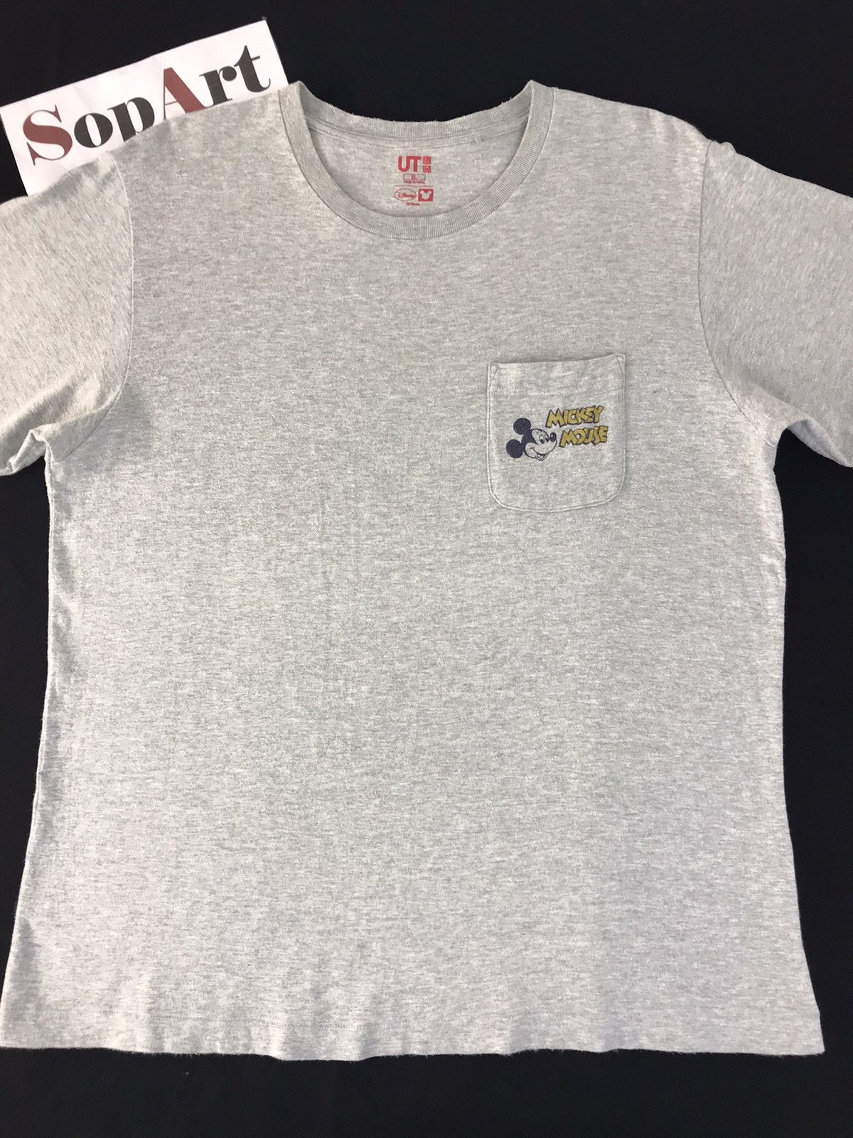 Mickey Mouse × Vintage Vintage Mickey Mouse Singgle Pocket Side Back Tee Size US L / EU 52-54 / 3 - 3 Thumbnail