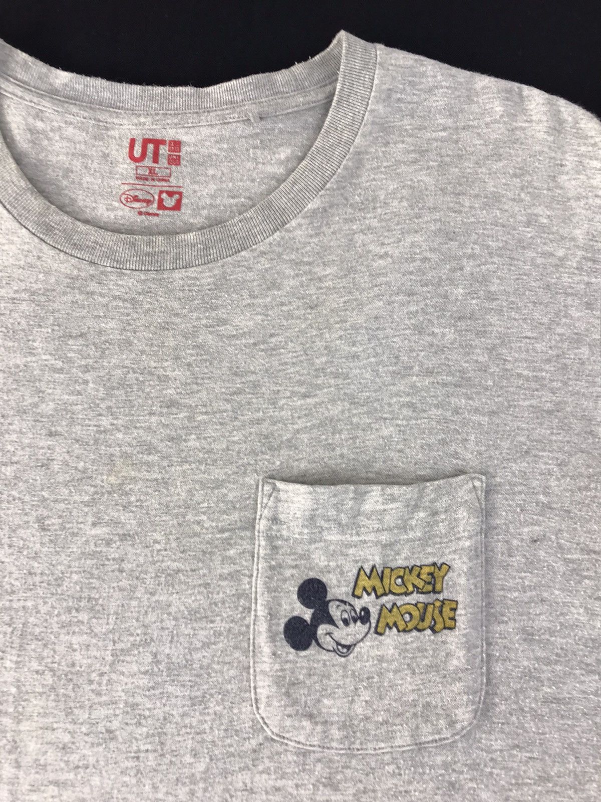 Mickey Mouse × Vintage Vintage Mickey Mouse Singgle Pocket Side Back Tee Size US L / EU 52-54 / 3 - 4 Thumbnail