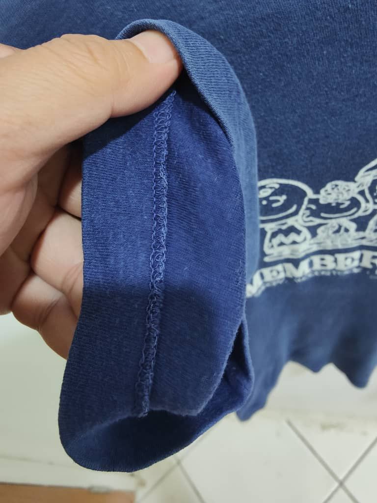 Vintage VINTAGE 80’S PEANUTS CHARLIE BROWN single stitch 1958 Size US M / EU 48-50 / 2 - 5 Thumbnail
