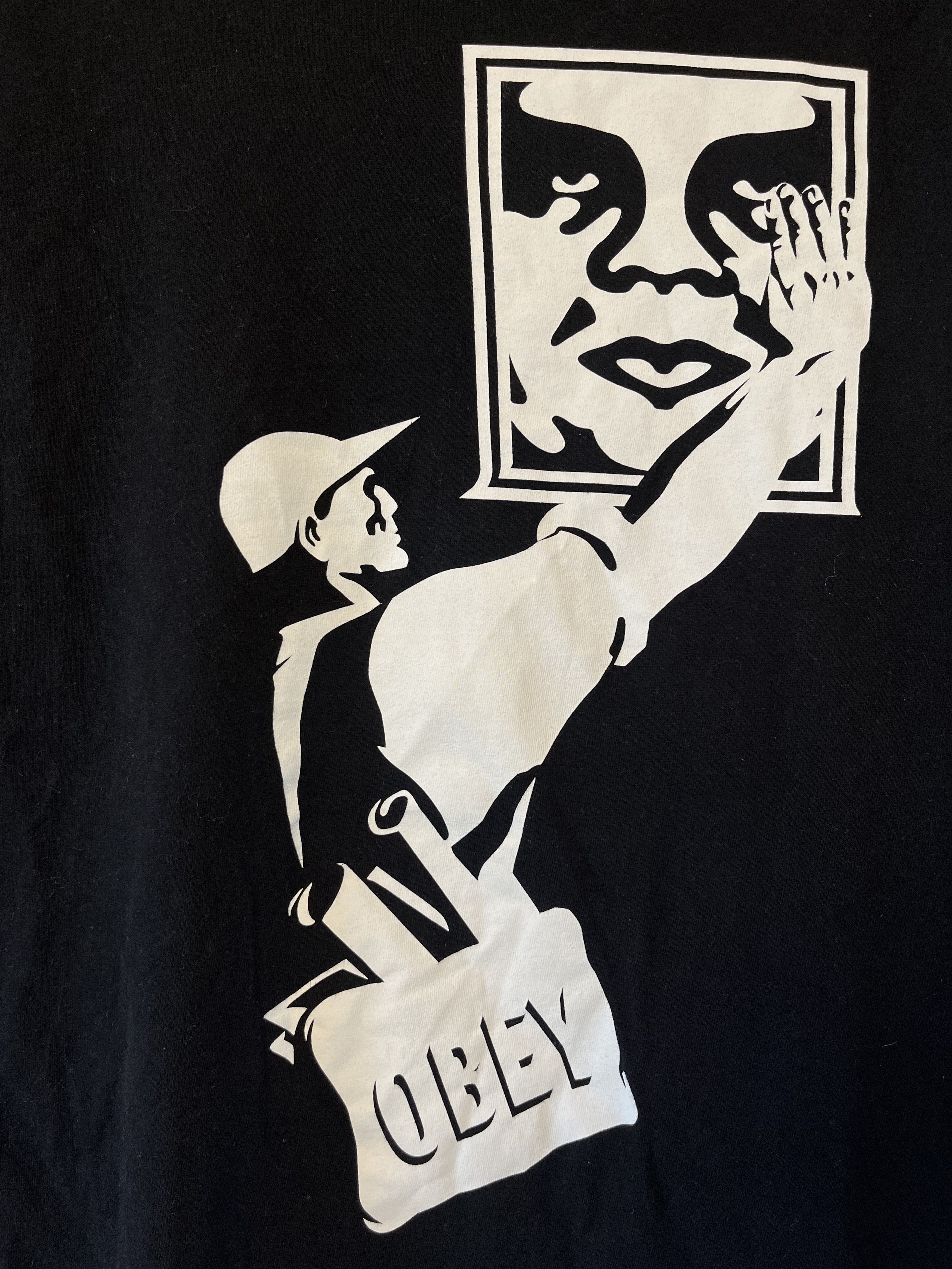Obey × Vintage Vintage Obey Graphic Tee Big Logo Size US M / EU 48-50 / 2 - 2 Thumbnail