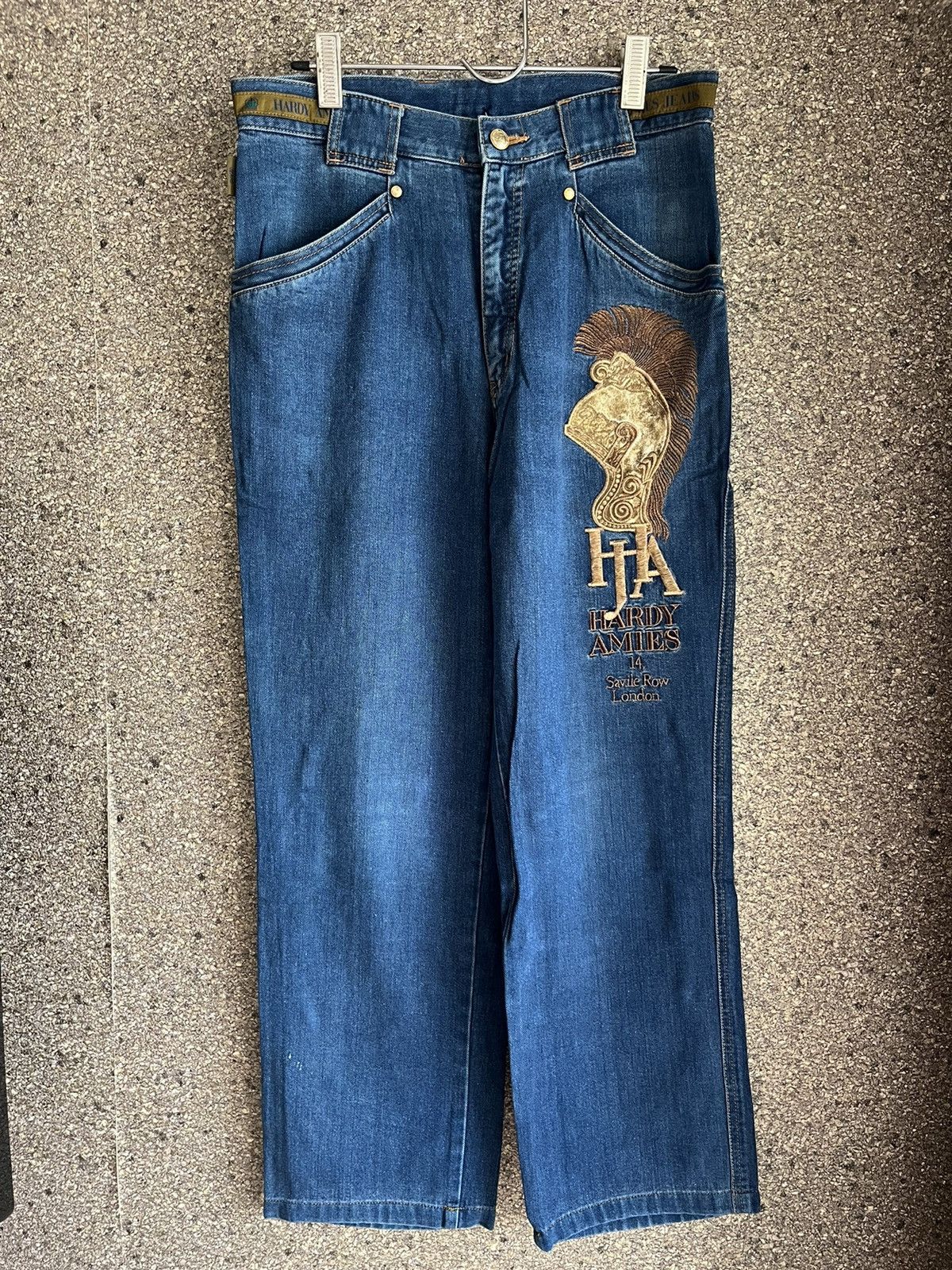 image of Harry Amies Ft49 in Denim, Men's (Size 32)