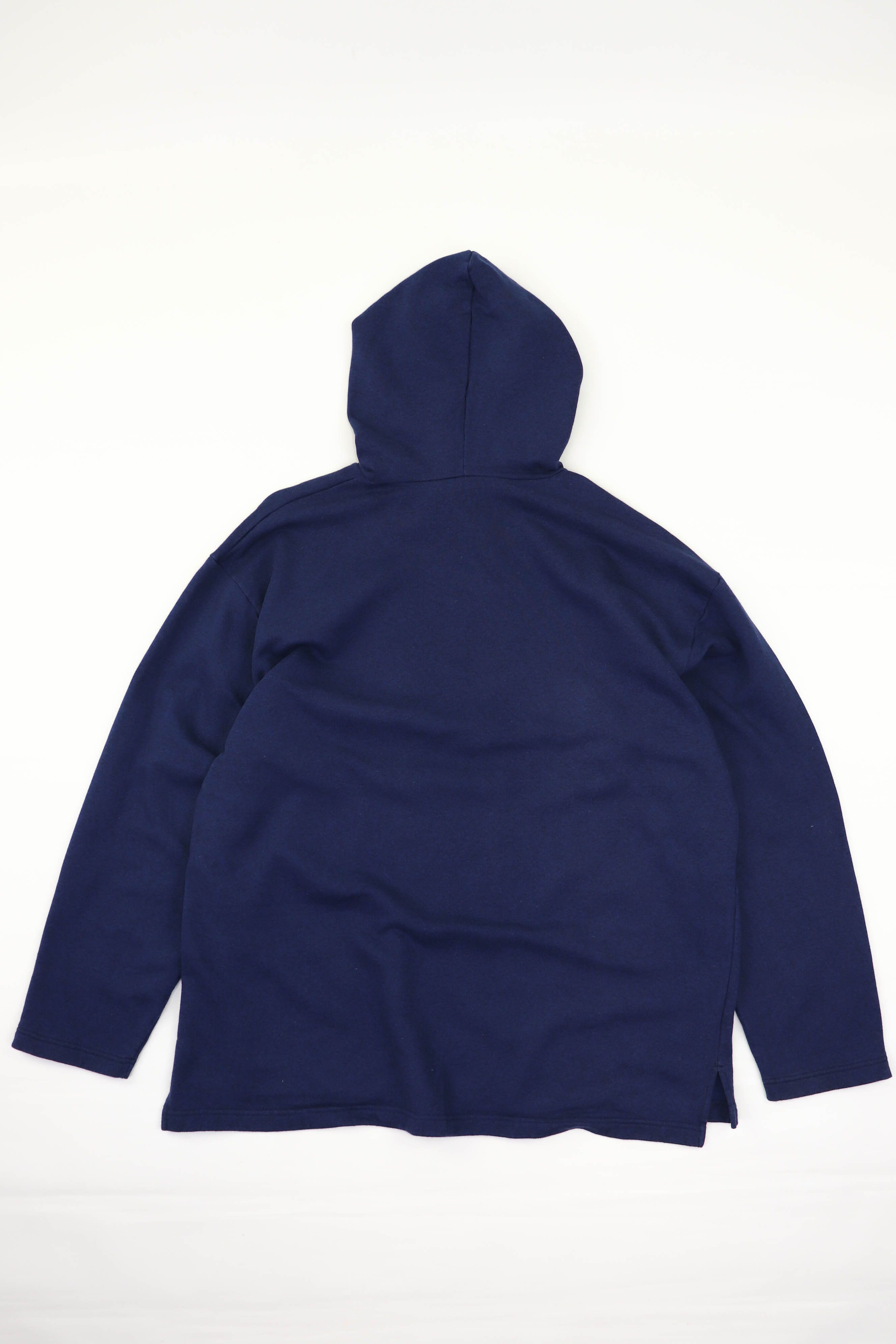 Asics Asics Vintage 90s 00s Graphics Big Logo Baggy Navy Hoodie Size US XL / EU 56 / 4 - 2 Thumbnail