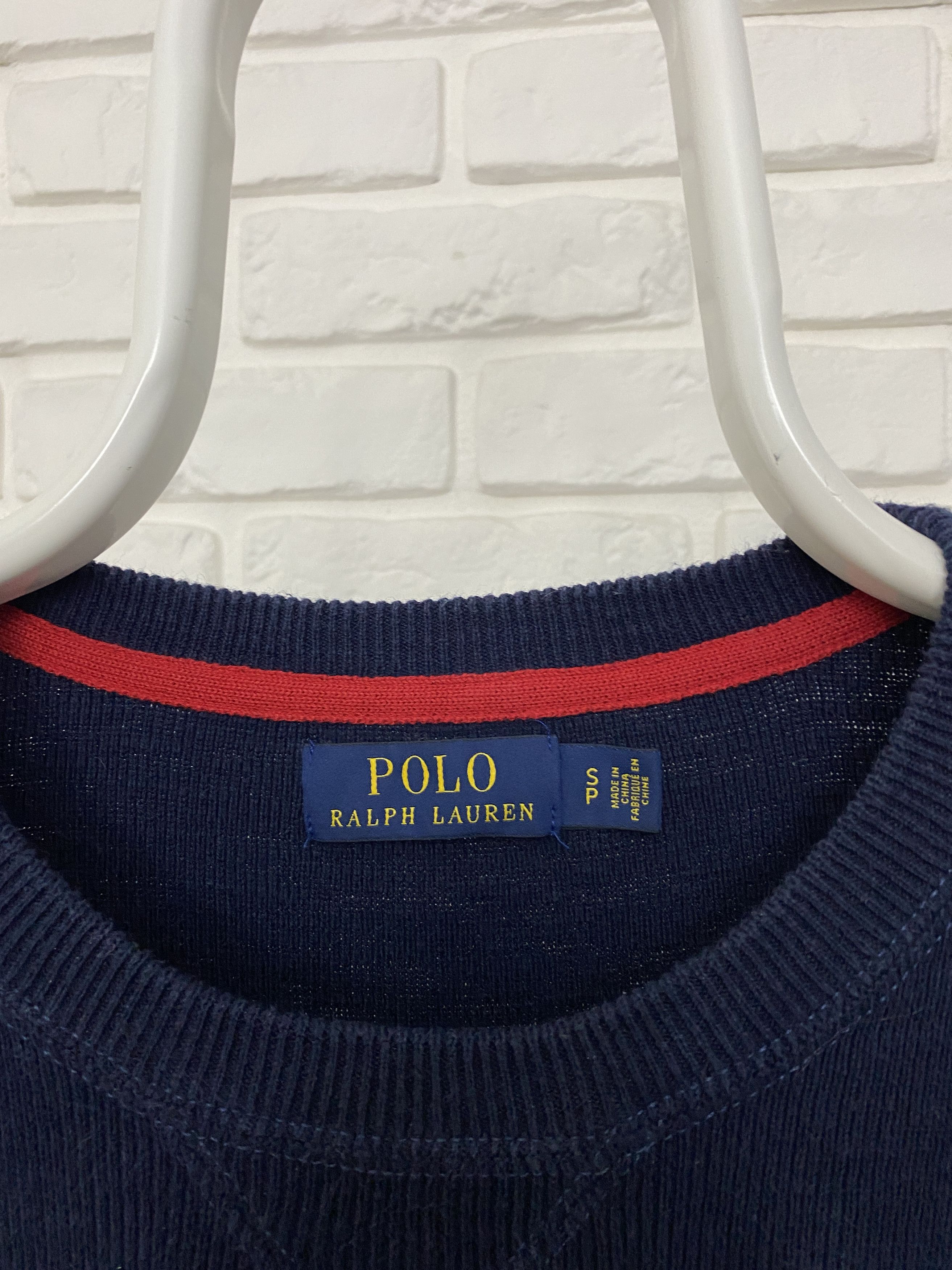 Polo Ralph Lauren Polo 1967 Ralph Lauren Crewneck Big Logo Navy Blue Size S Size US S / EU 44-46 / 1 - 3 Thumbnail