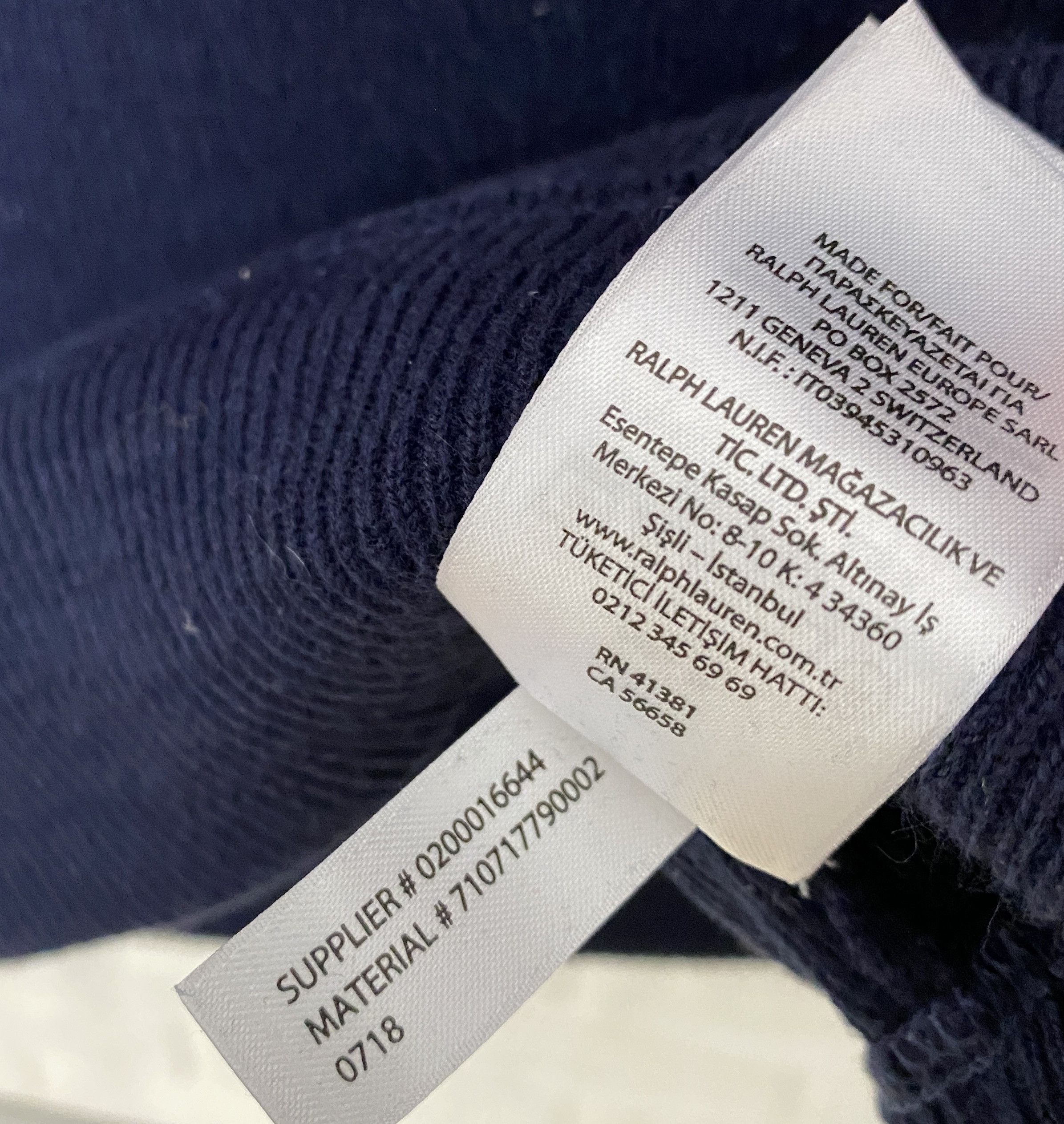 Polo Ralph Lauren Polo 1967 Ralph Lauren Crewneck Big Logo Navy Blue Size S Size US S / EU 44-46 / 1 - 5 Thumbnail