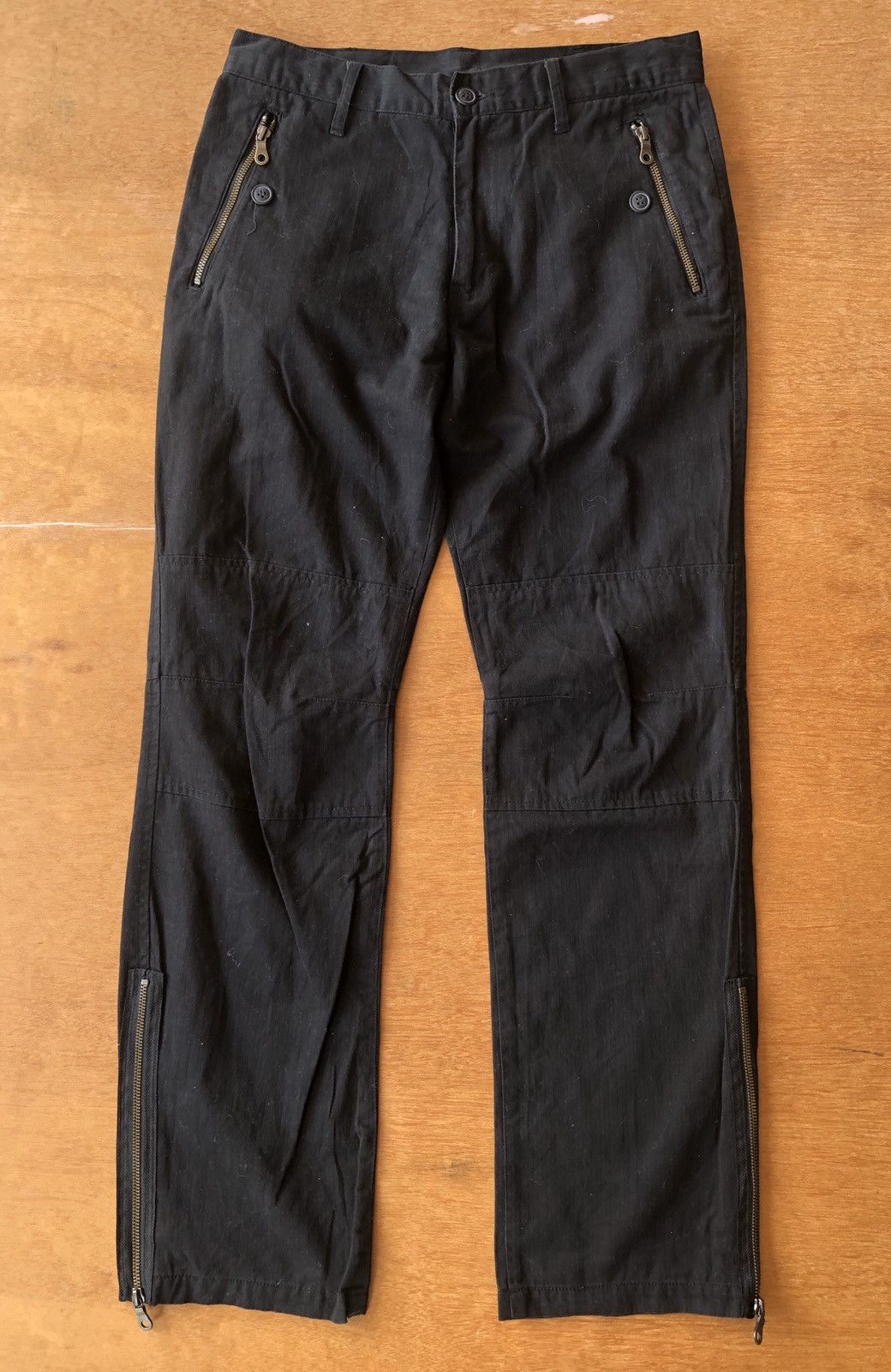 Designer × Japanese Brand BASEL double zipper japanese brand Size US 31 - 1 Thumbnail