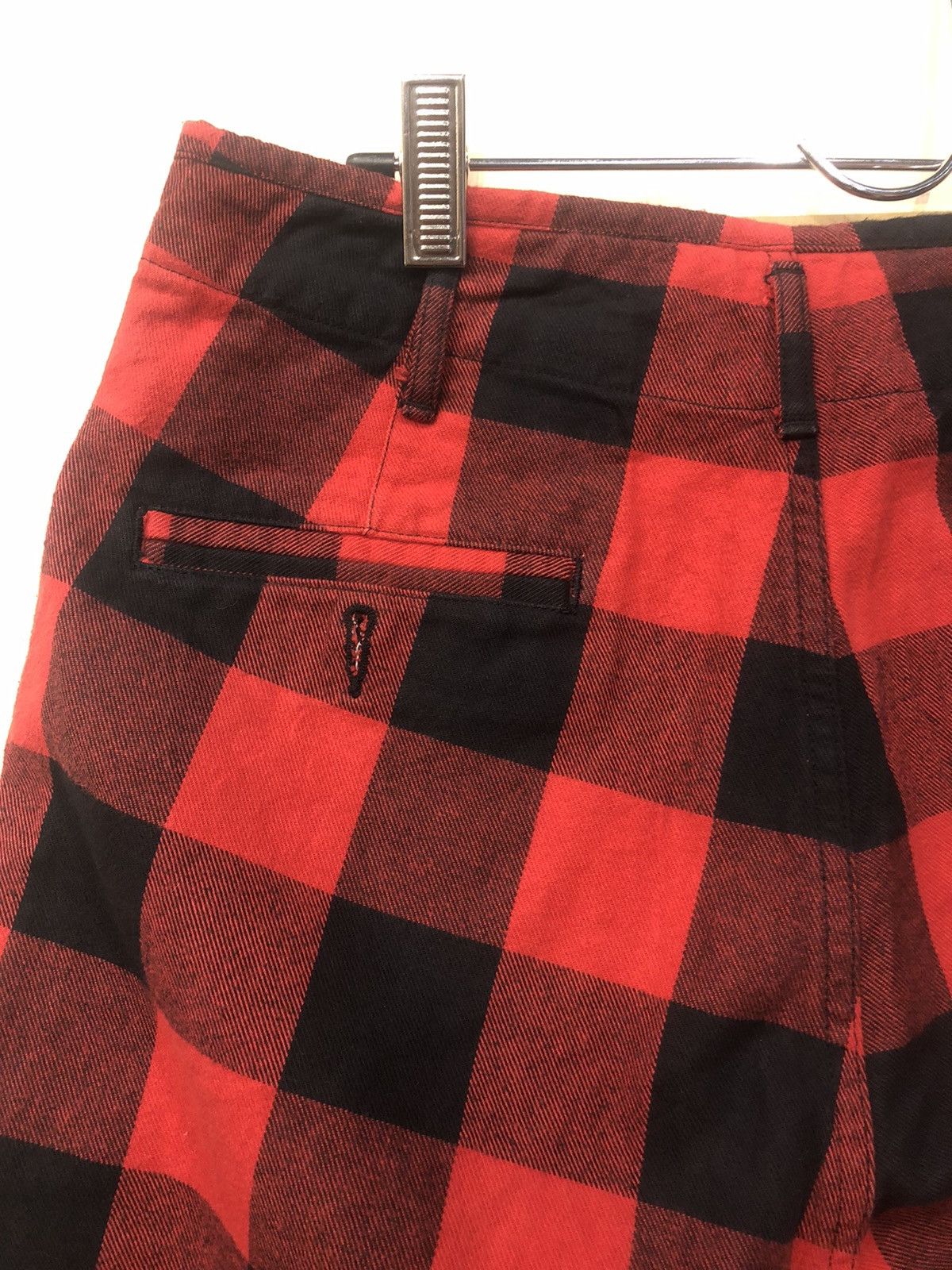Designer × Japanese Brand RARE CHECKERED MADE IN JAPAN Punk Pants Size US 33 - 7 Thumbnail