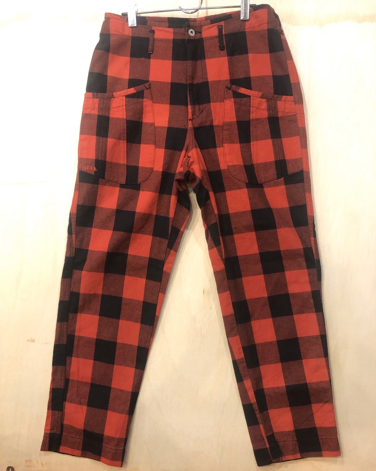 Designer × Japanese Brand RARE CHECKERED MADE IN JAPAN Punk Pants Size US 33 - 1 Thumbnail