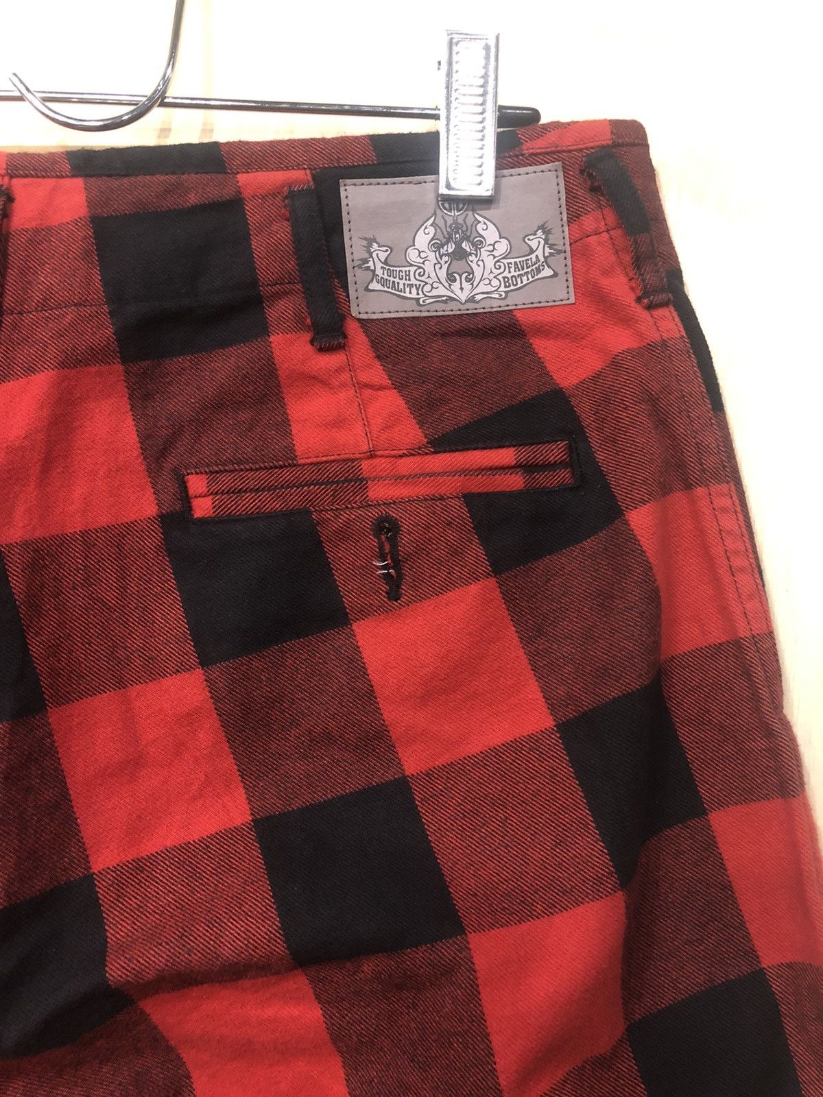 Designer × Japanese Brand RARE CHECKERED MADE IN JAPAN Punk Pants Size US 33 - 6 Thumbnail