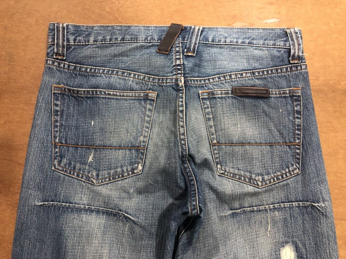 Japanese Brand Semantic Design distressed painting denim Size US 34 / EU 50 - 6 Thumbnail