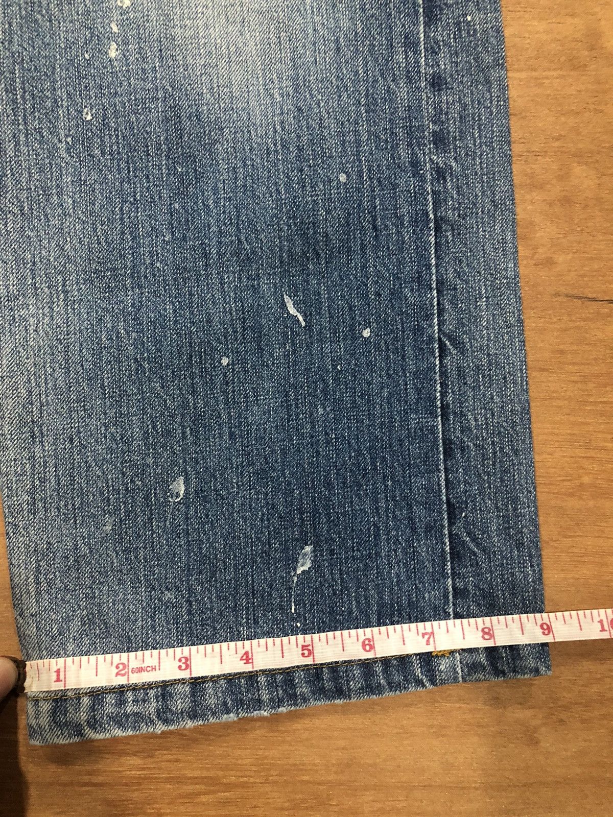 Japanese Brand Semantic Design distressed painting denim Size US 34 / EU 50 - 13 Thumbnail