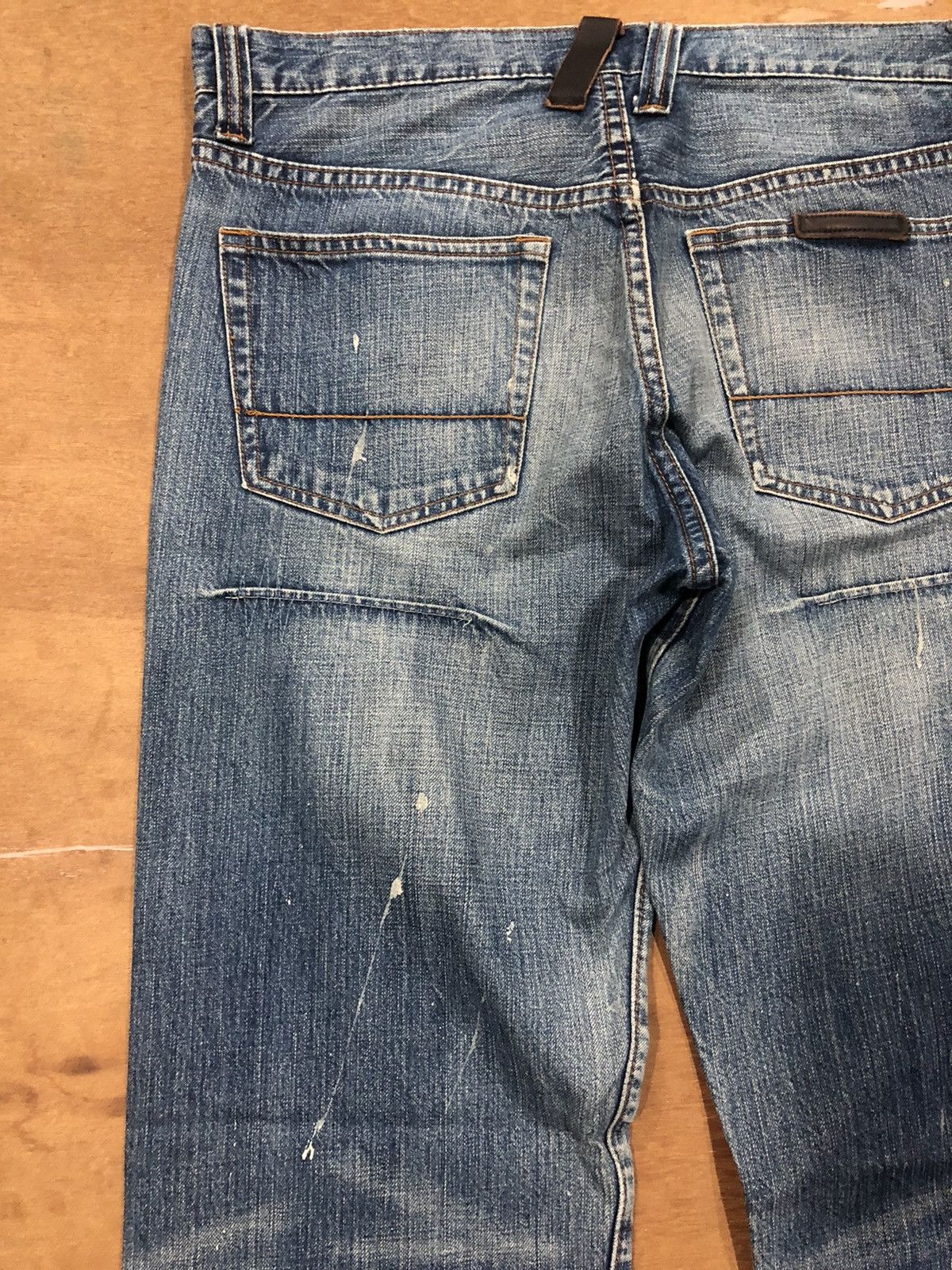 Japanese Brand Semantic Design distressed painting denim Size US 34 / EU 50 - 7 Thumbnail
