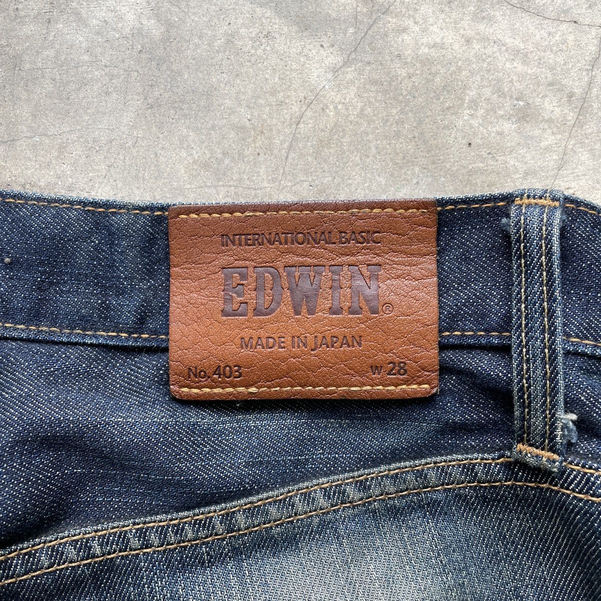 Japanese Brand Vintage Japanese Jeans 29x29 Vintage Japanese Denim Pants Size US 29 - 10 Thumbnail