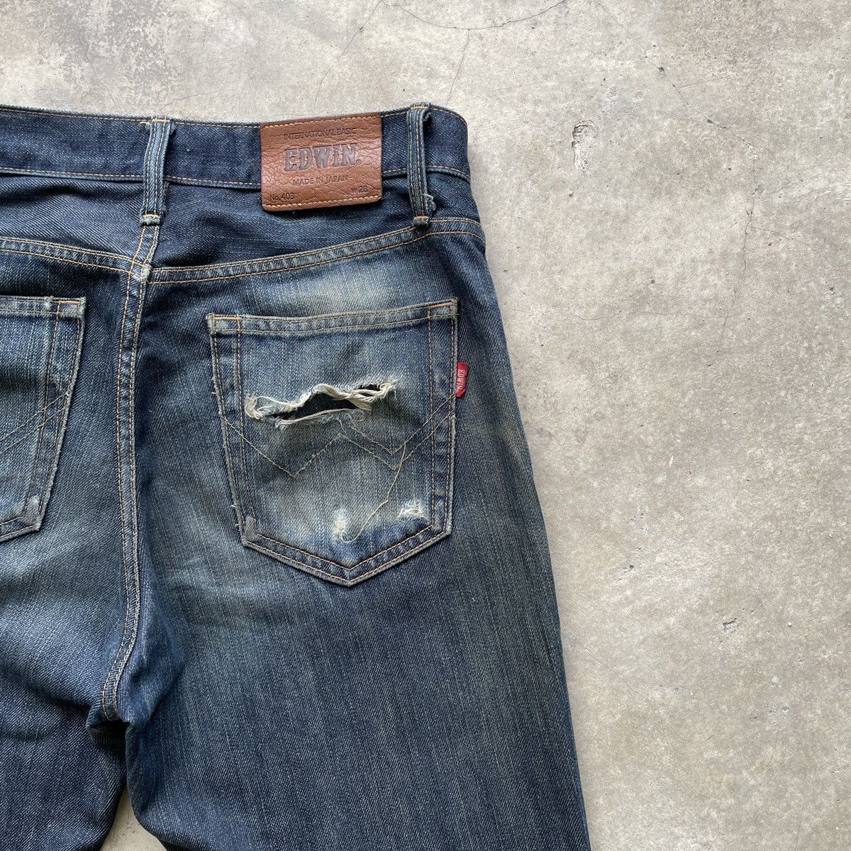Japanese Brand Vintage Japanese Jeans 29x29 Vintage Japanese Denim Pants Size US 29 - 9 Thumbnail