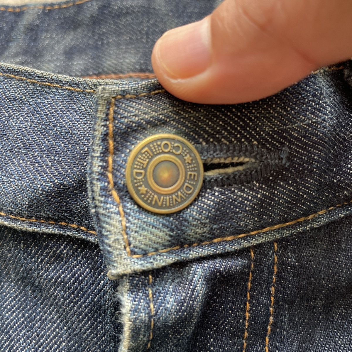 Japanese Brand Vintage Japanese Jeans 29x29 Vintage Japanese Denim Pants Size US 29 - 6 Thumbnail