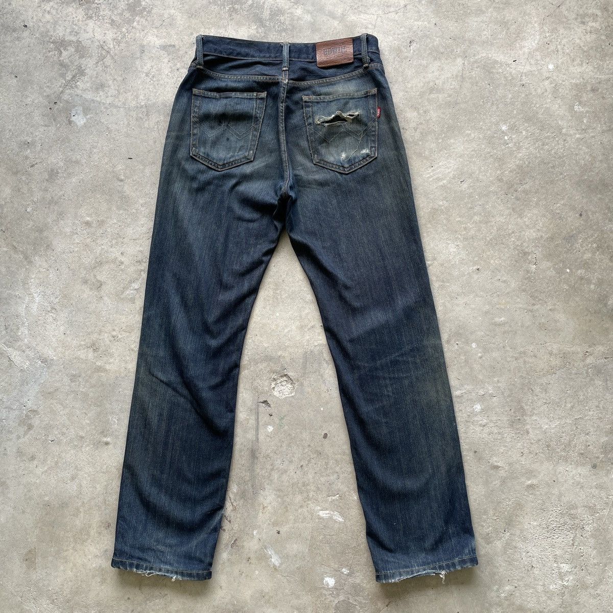 Japanese Brand Vintage Japanese Jeans 29x29 Vintage Japanese Denim Pants Size US 29 - 12 Thumbnail