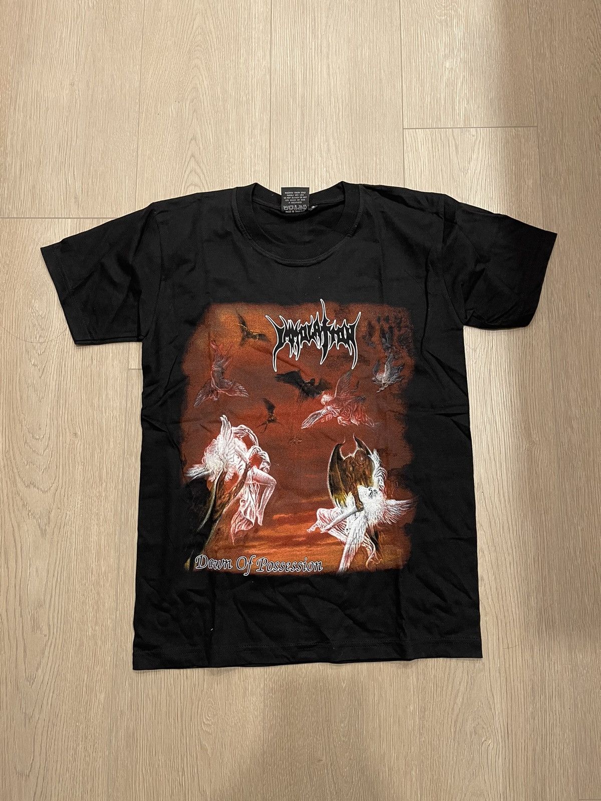 Vintage Immolation Dawn of Possession Death Metal Band Tee Shirt | Grailed