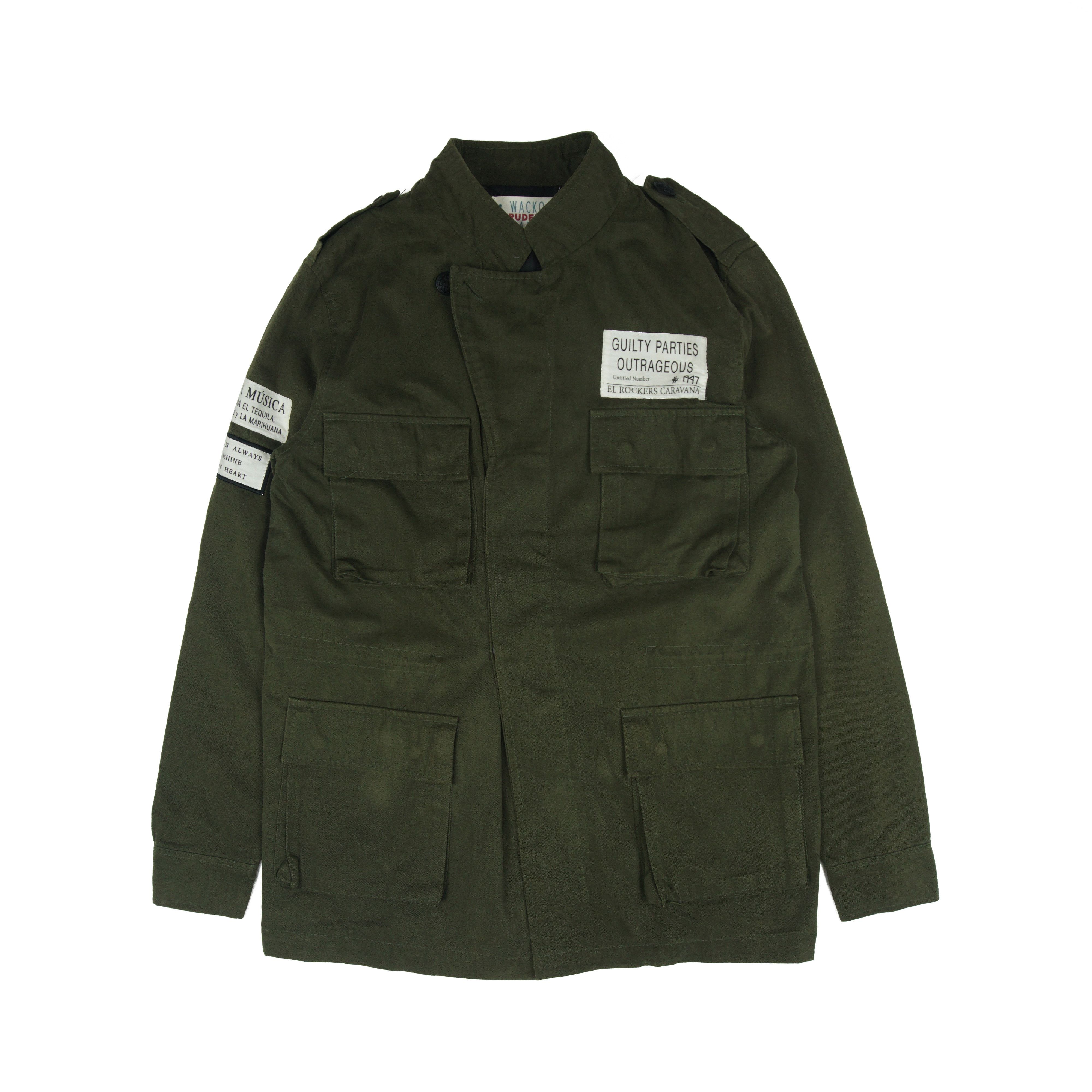 image of Vintage Wacko Maria Guilty Parties Parka, Men's (Size Large)
