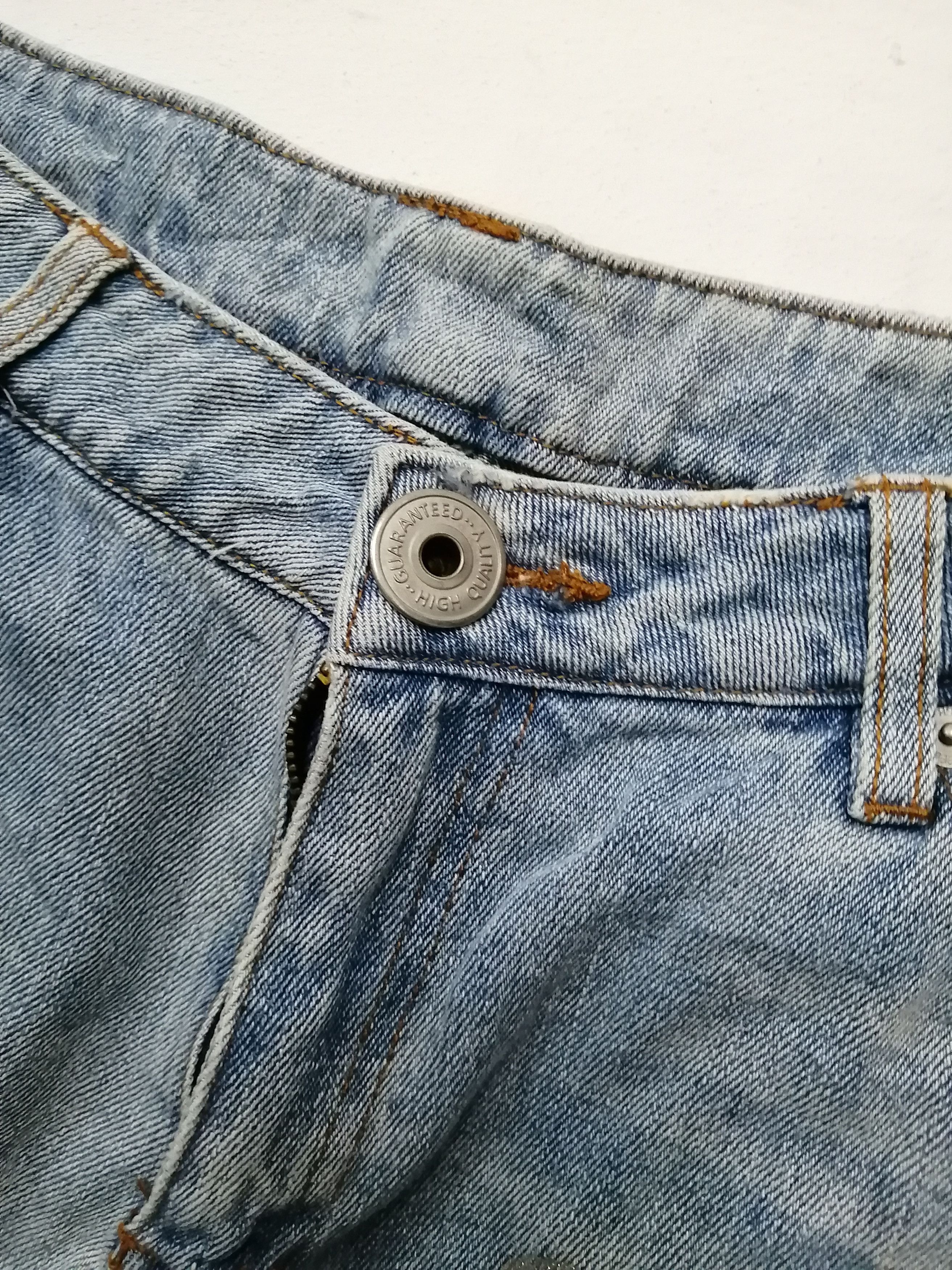 Japanese Brand Japanese Brand Inspi Cargo Pocket Jeans Size US 32 / EU 48 - 4 Thumbnail