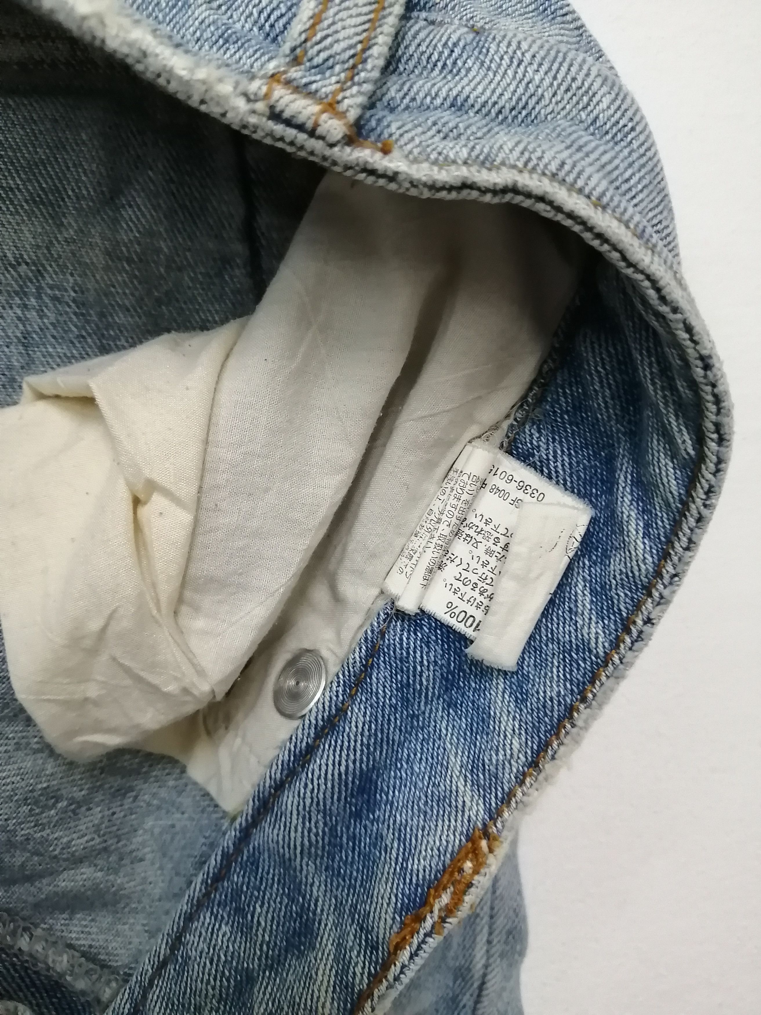 Japanese Brand Japanese Brand Inspi Cargo Pocket Jeans Size US 32 / EU 48 - 3 Thumbnail