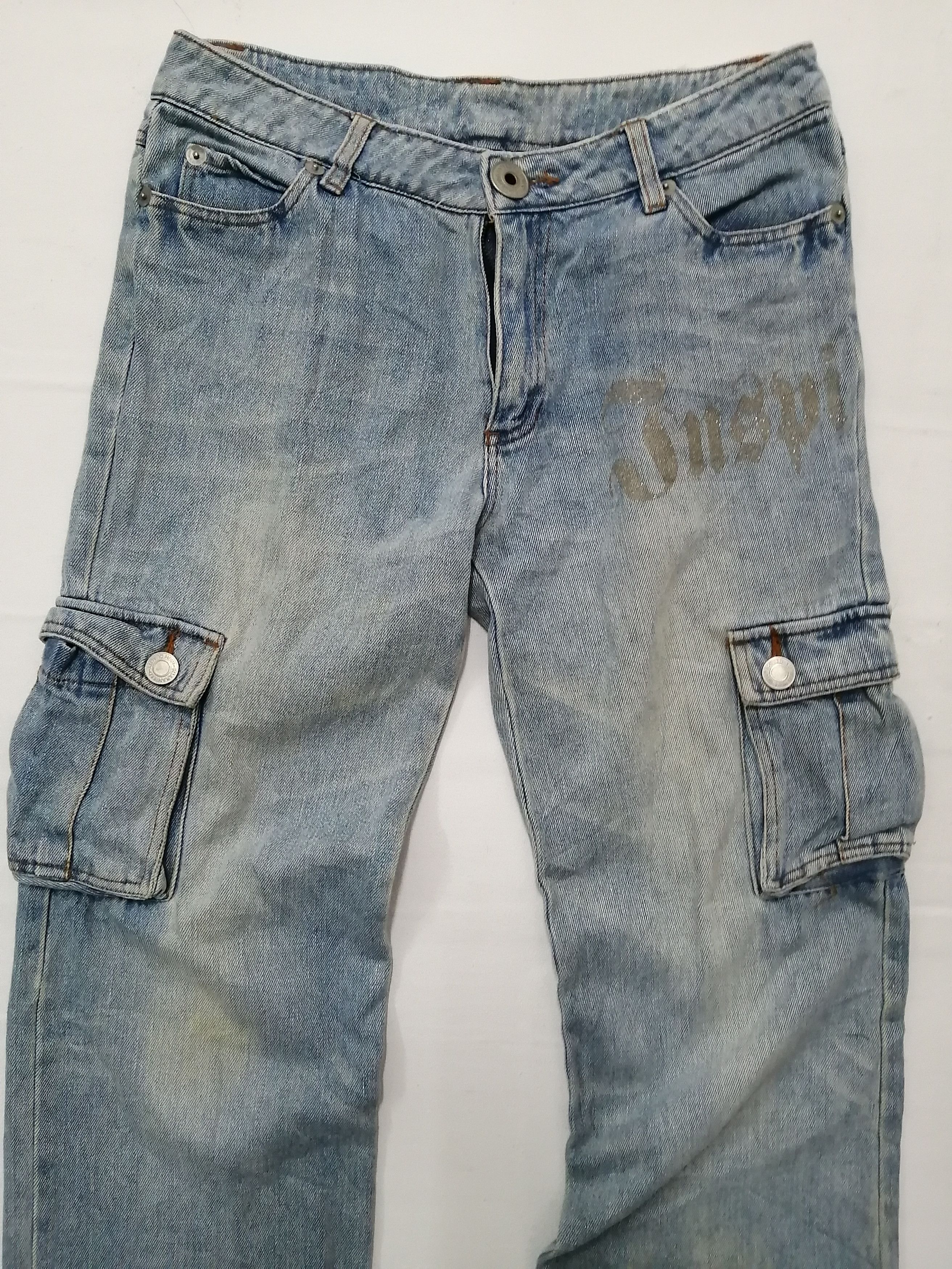 Japanese Brand Japanese Brand Inspi Cargo Pocket Jeans Size US 32 / EU 48 - 5 Thumbnail