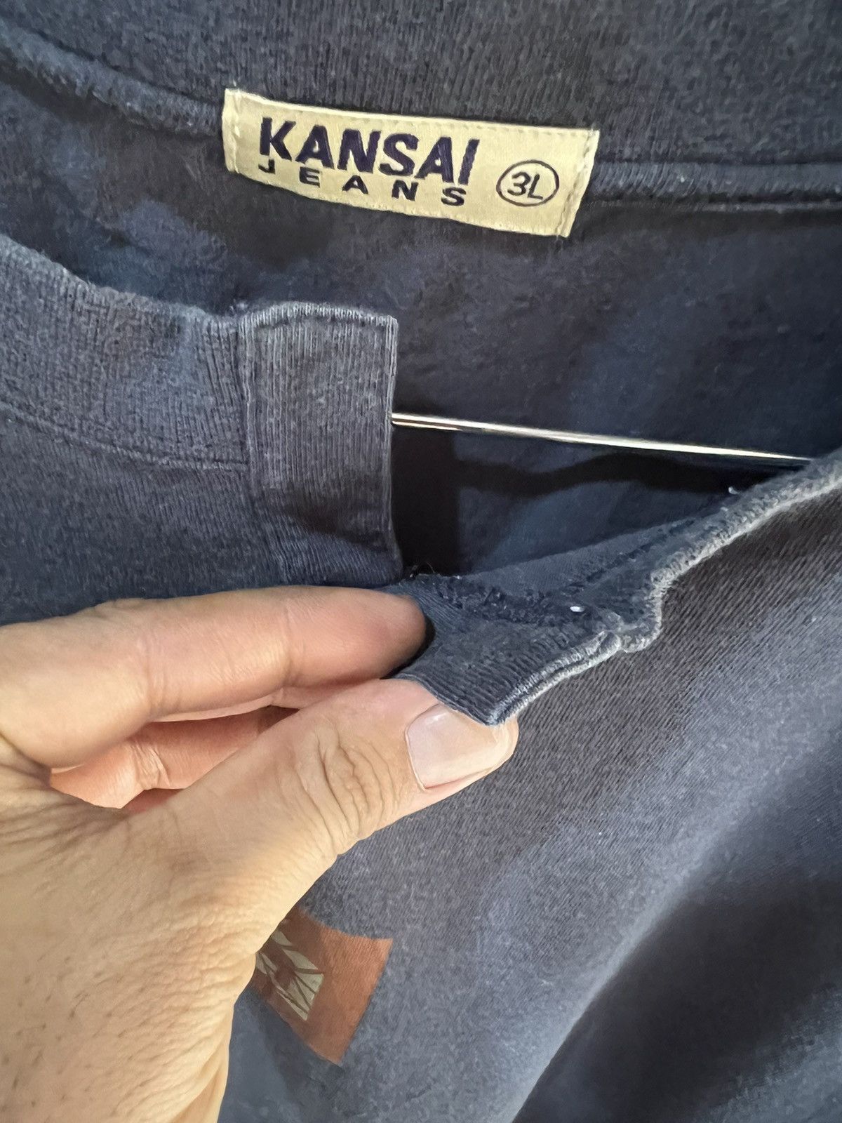 Kansai Yamamoto 🔥Kansai Jeans Small Logo Size US L / EU 52-54 / 3 - 6 Thumbnail