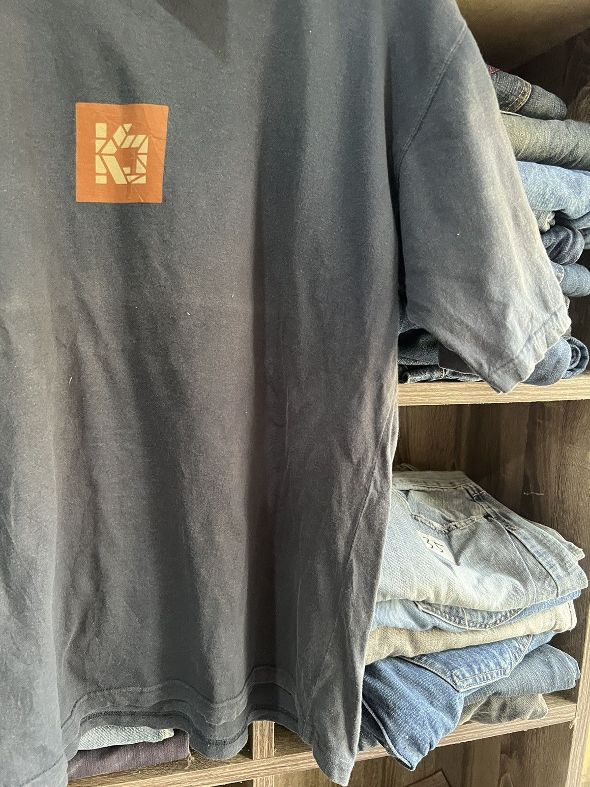 Kansai Yamamoto 🔥Kansai Jeans Small Logo Size US L / EU 52-54 / 3 - 9 Thumbnail