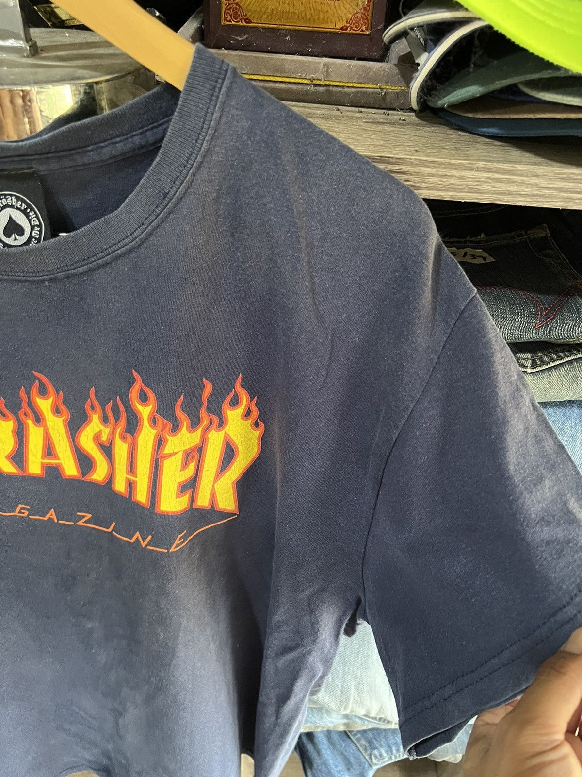 Thrasher 🔥Vintage Thrasher Magazine Skate Tees Size US M / EU 48-50 / 2 - 4 Thumbnail