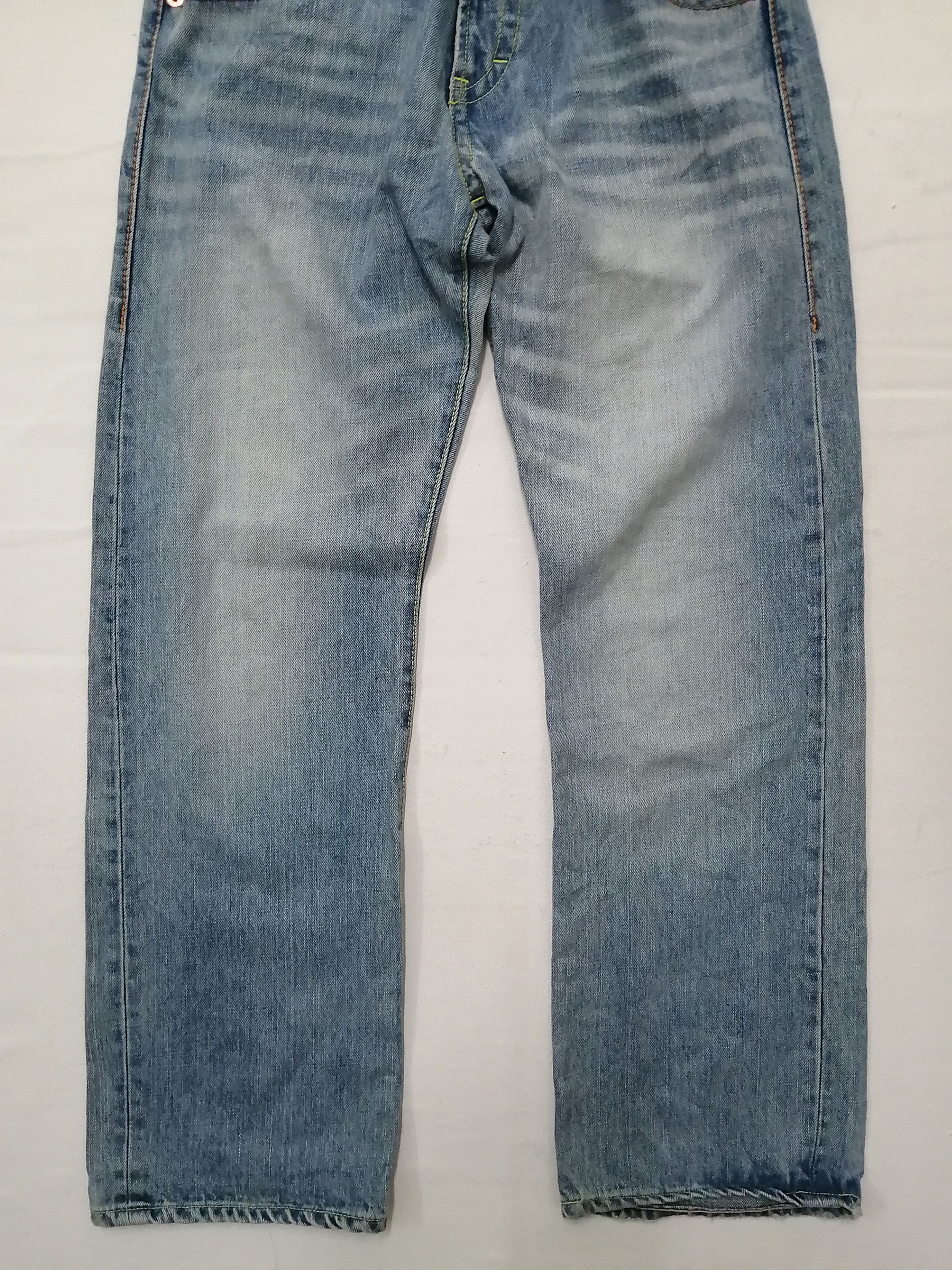 Japanese Brand COCOLULU Distressed Painted Jeans Size US 30 / EU 46 - 5 Thumbnail