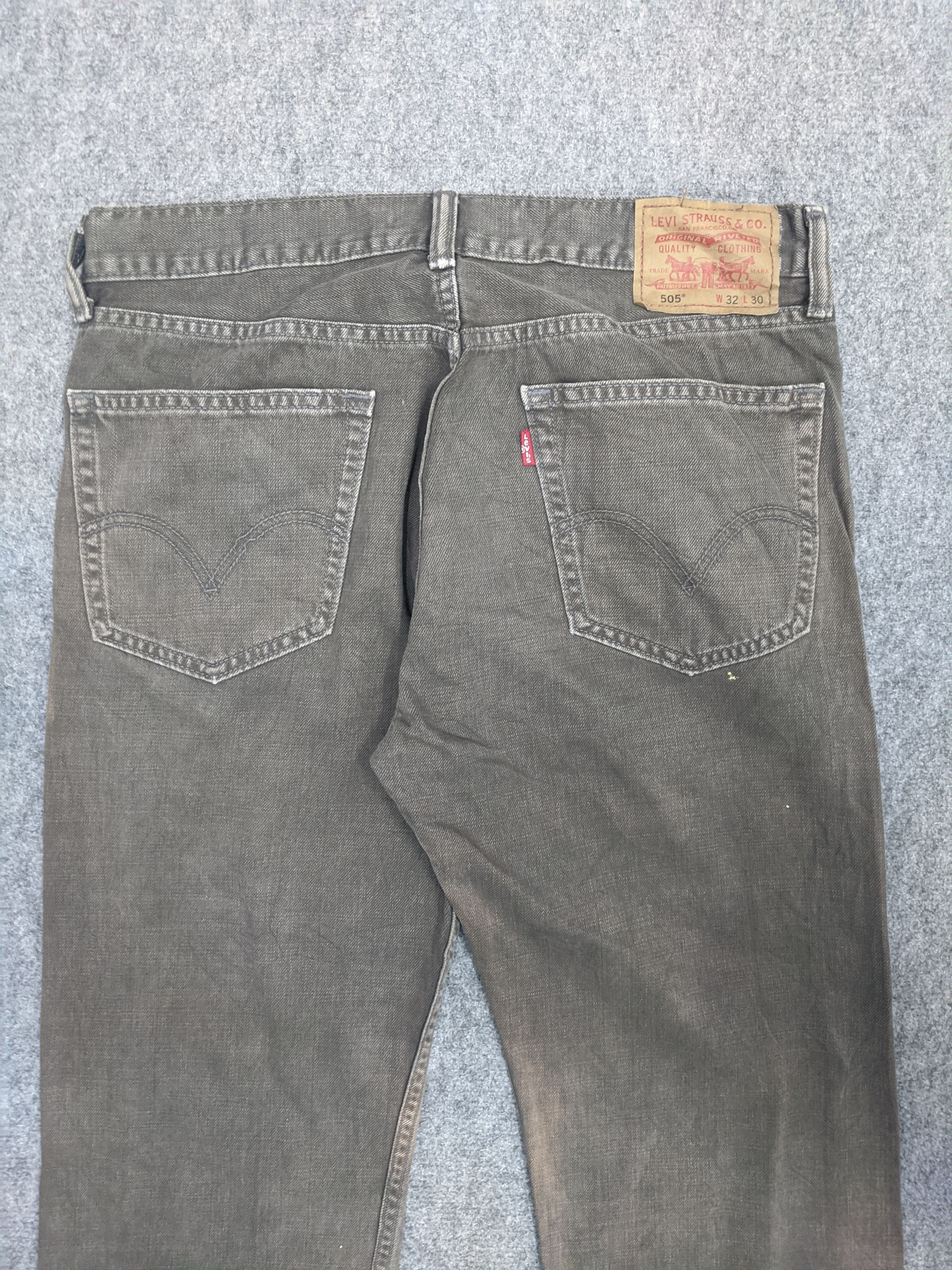 Levi's Vintage Sun Faded Levis 505 Light Wash Jeans DP0800 Size US 34 / EU 50 - 4 Thumbnail