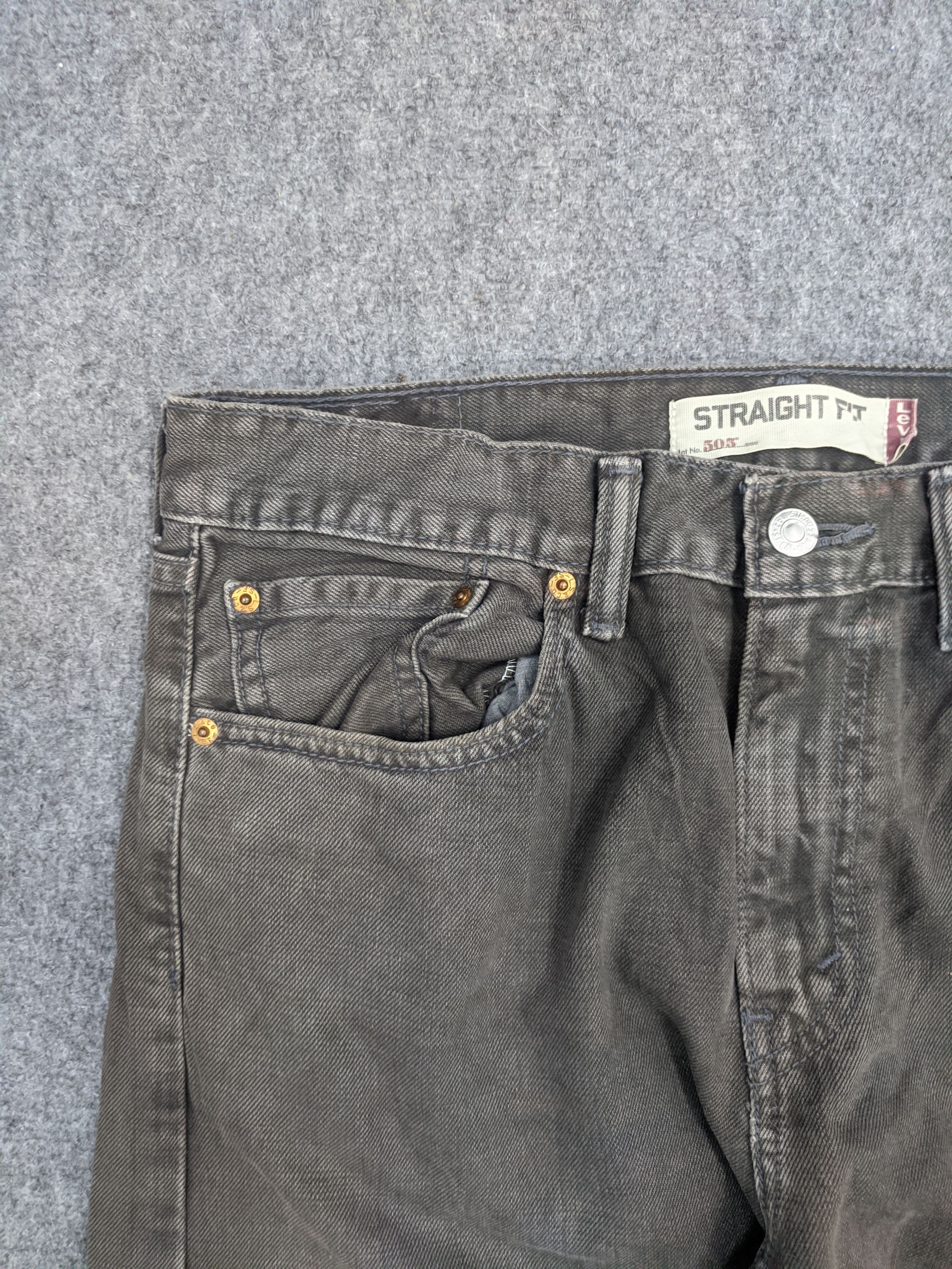Levi's Vintage Sun Faded Levis 505 Light Wash Jeans DP0800 Size US 34 / EU 50 - 6 Thumbnail