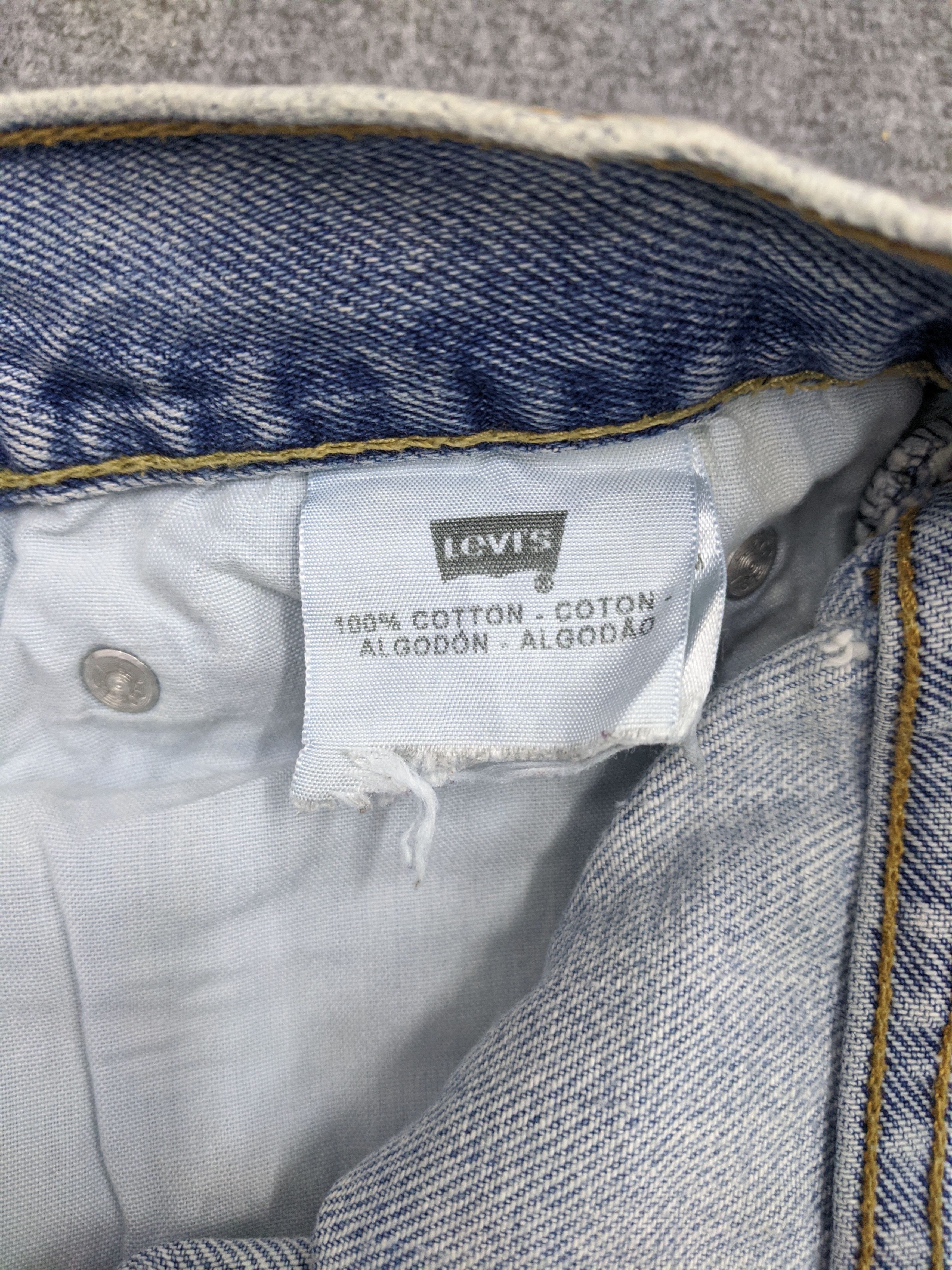 Levi's Vintage Levis 505 Light Wash Jeans DP0731 Size US 34 / EU 50 - 14 Thumbnail