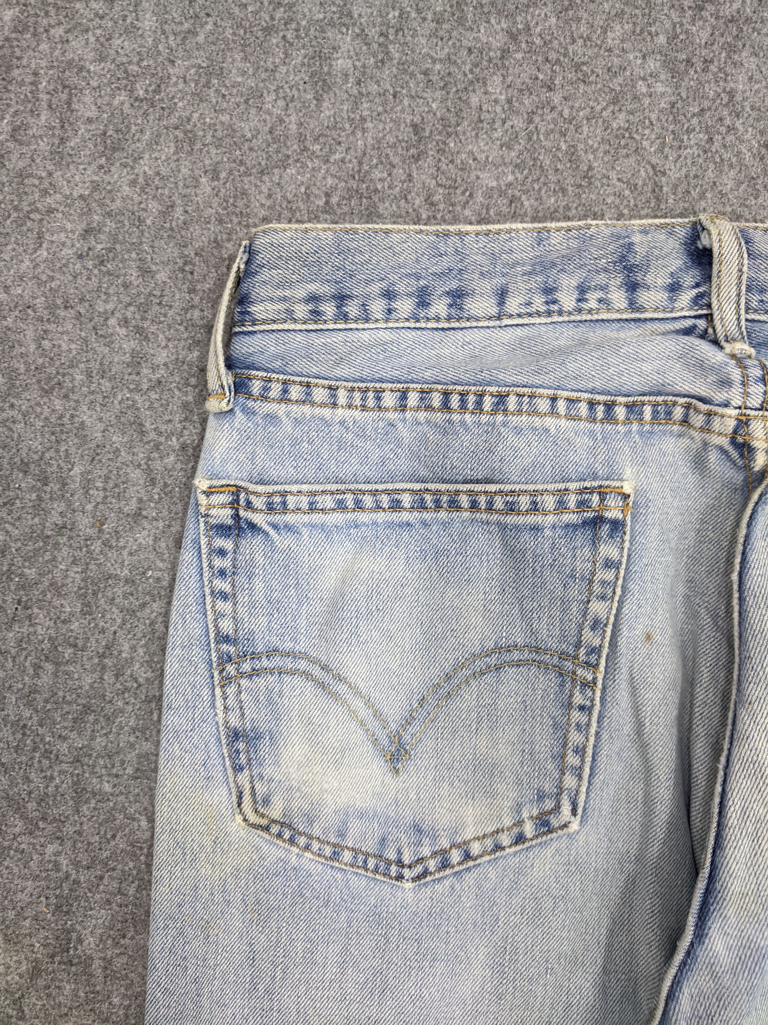 Levi's Vintage Levis 505 Light Wash Jeans DP0731 Size US 34 / EU 50 - 11 Thumbnail