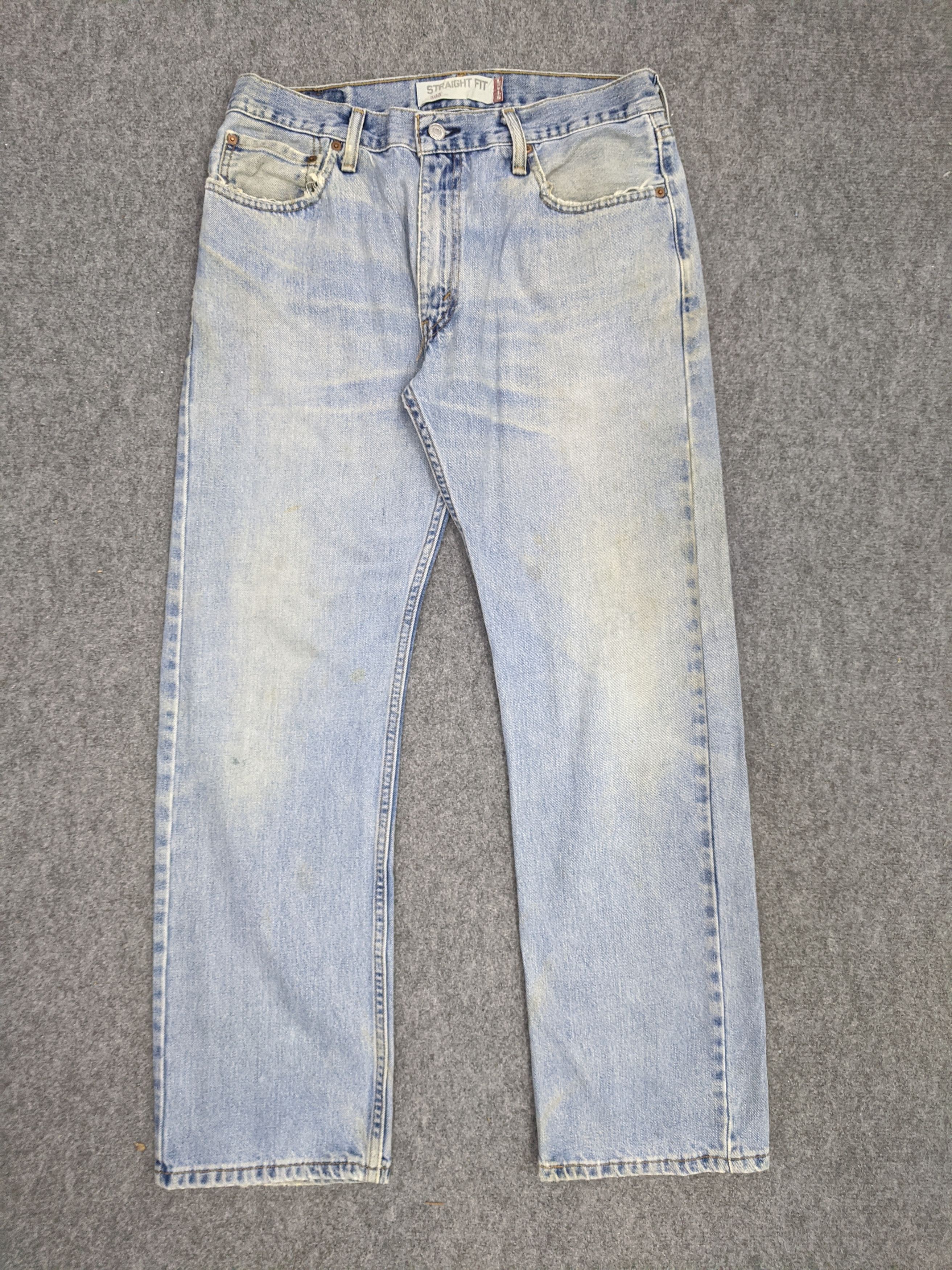Levi's Vintage Levis 505 Light Wash Jeans DP0731 Size US 34 / EU 50 - 1 Thumbnail