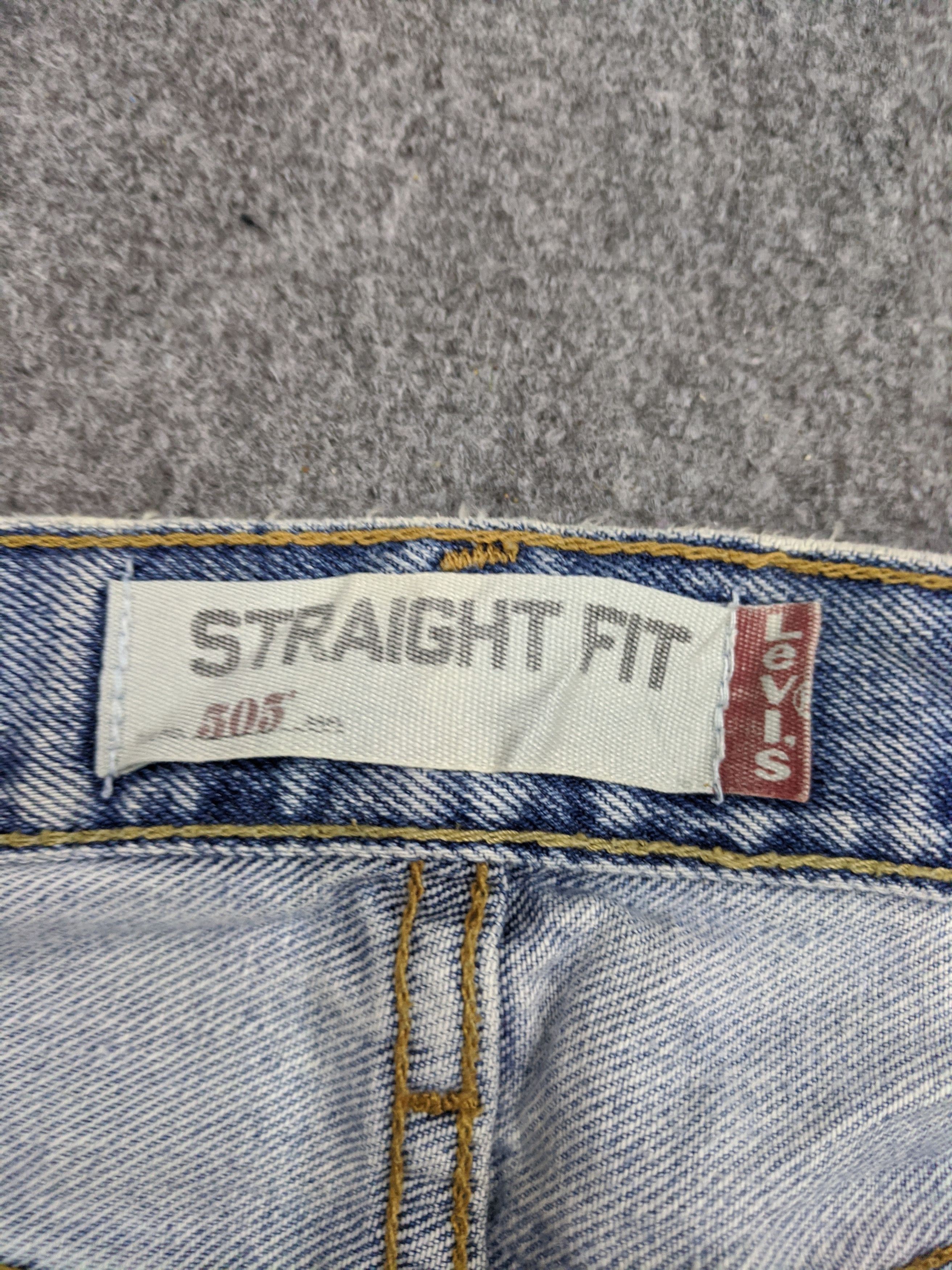 Levi's Vintage Levis 505 Light Wash Jeans DP0731 Size US 34 / EU 50 - 9 Thumbnail
