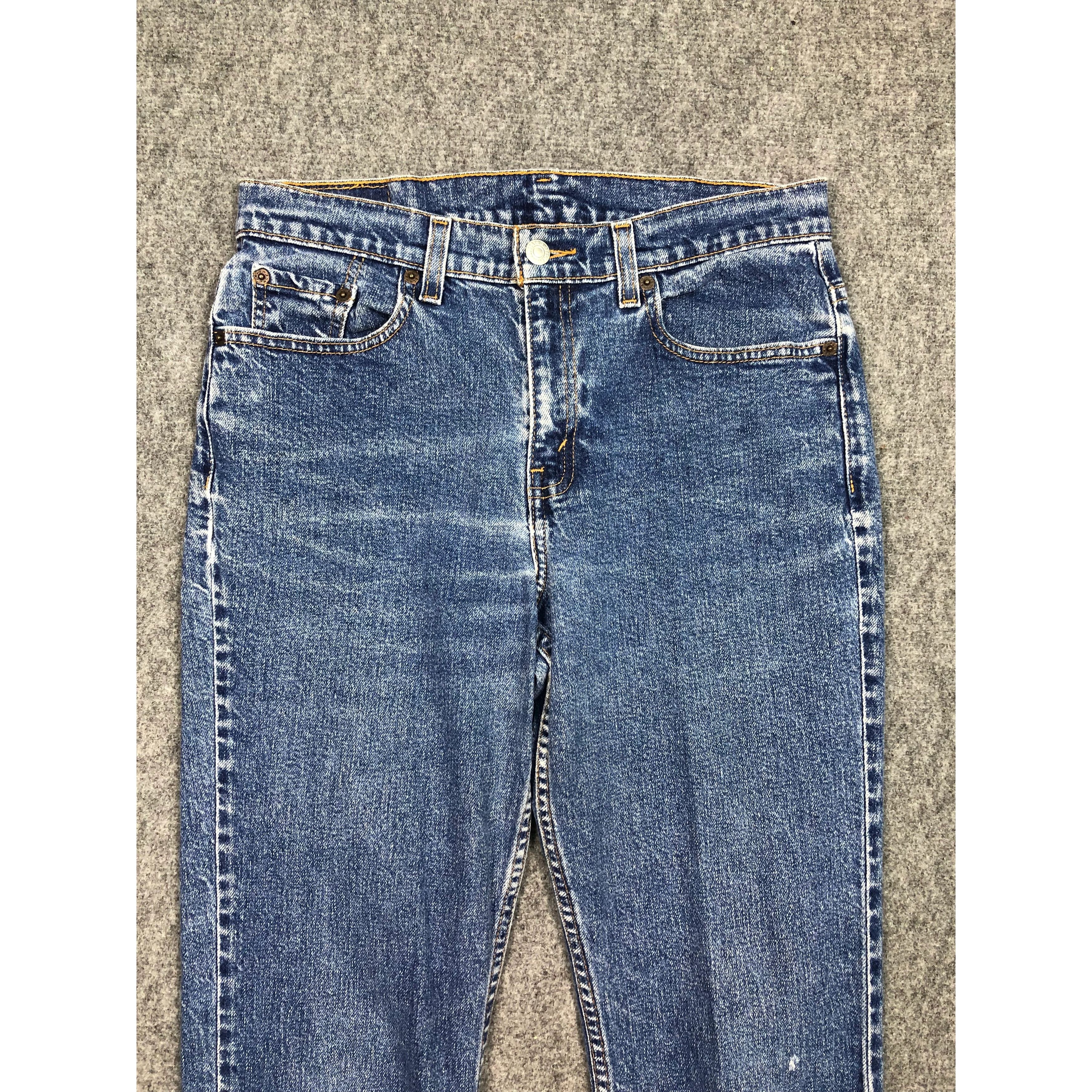 Levi's Vintage Levis 515 Bootcut Denim Jeans Flare DP0142 Size US 29 - 3 Thumbnail