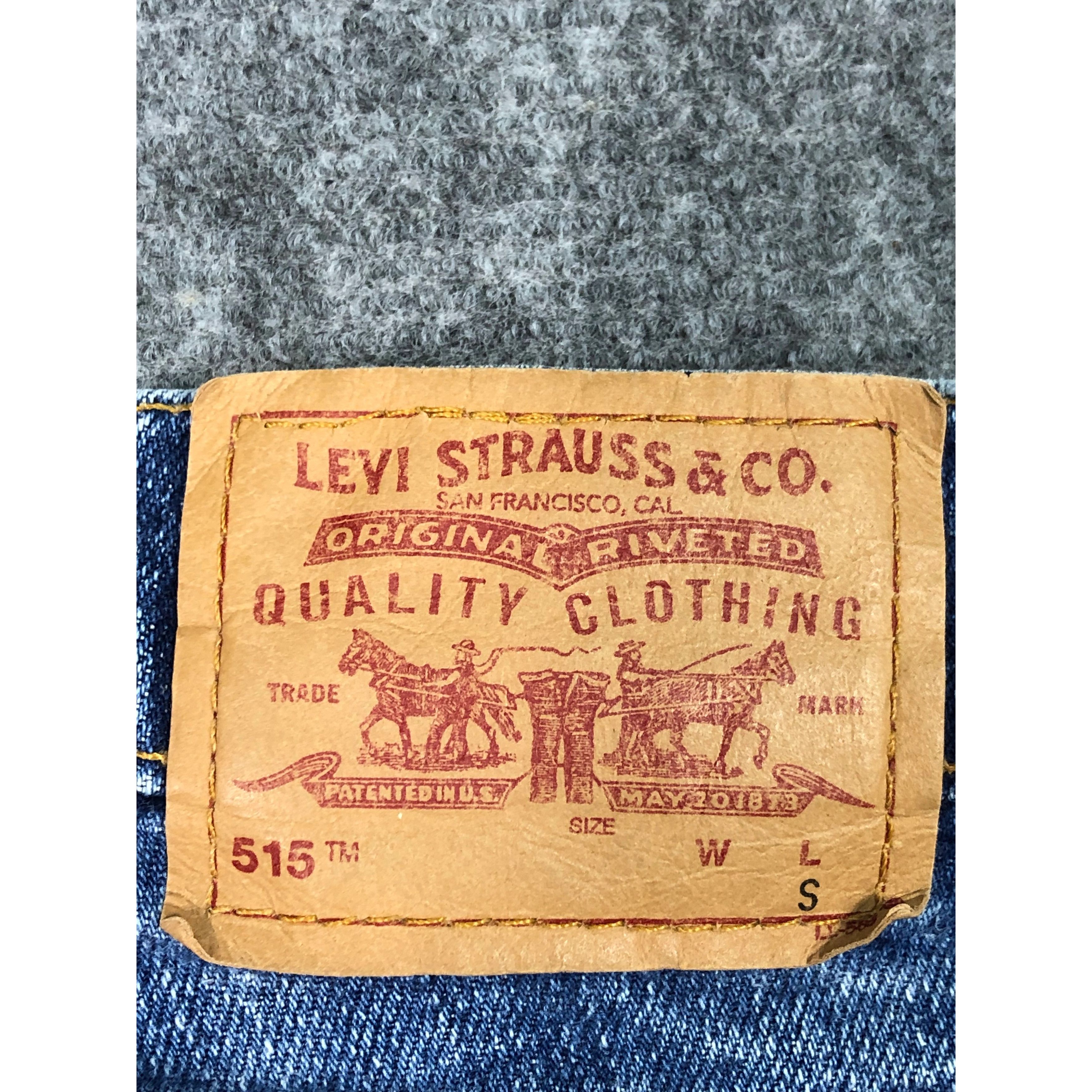 Levi's Vintage Levis 515 Bootcut Denim Jeans Flare DP0142 Size US 29 - 5 Thumbnail