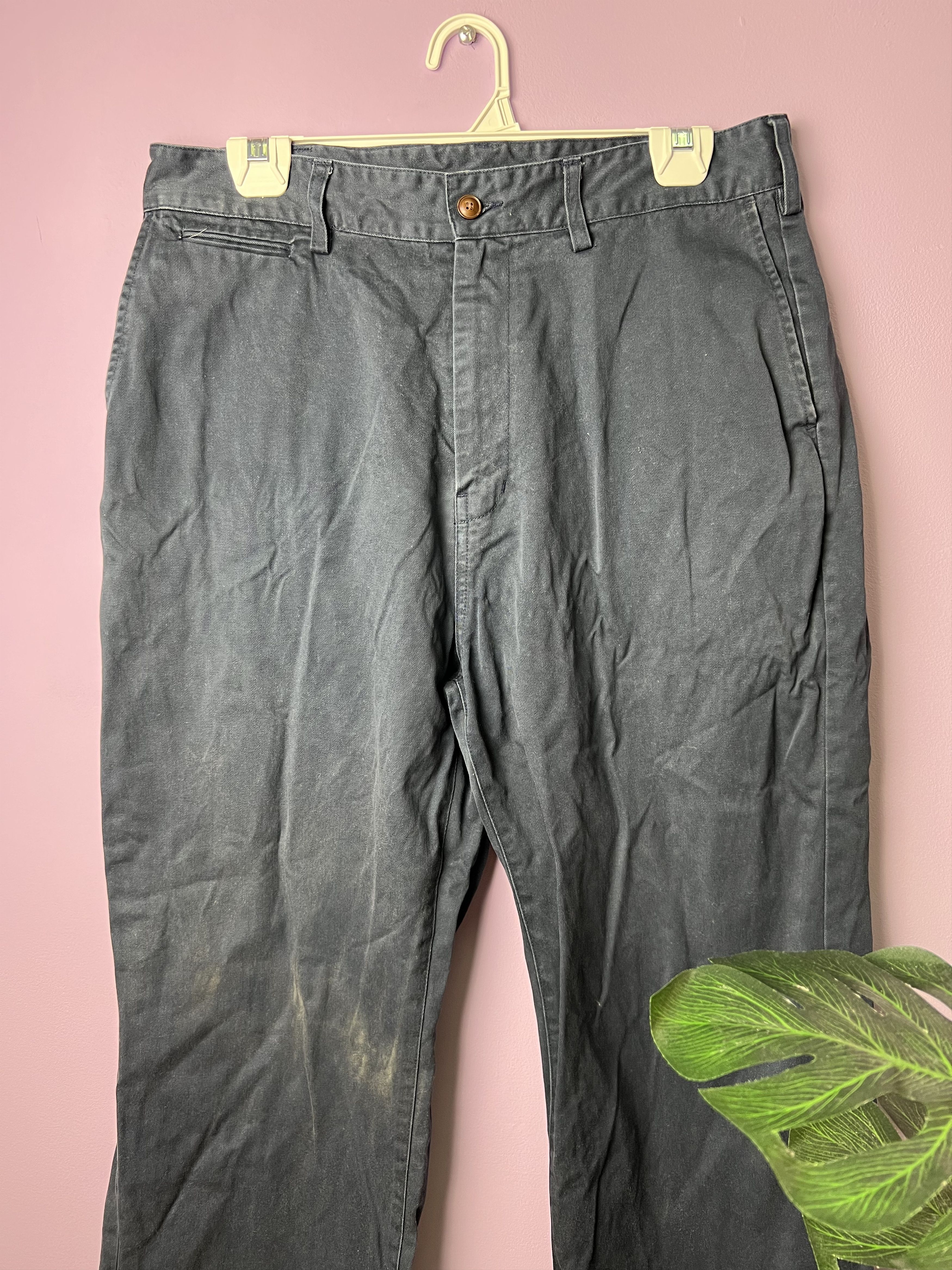 Global Work 🔥Global Work Khaki Cotton Pants Size US 32 / EU 48 - 4 Thumbnail