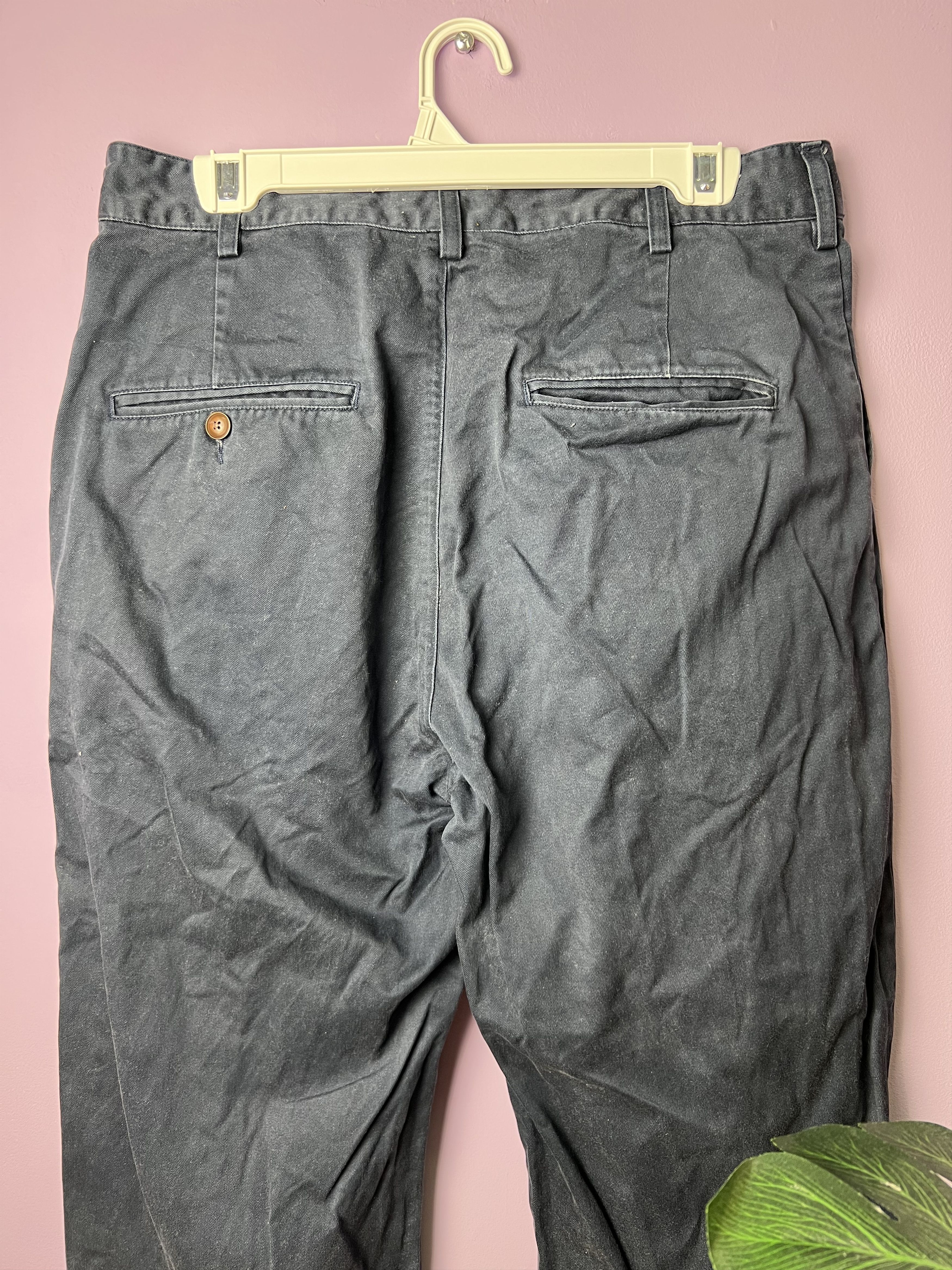 Global Work 🔥Global Work Khaki Cotton Pants Size US 32 / EU 48 - 10 Thumbnail
