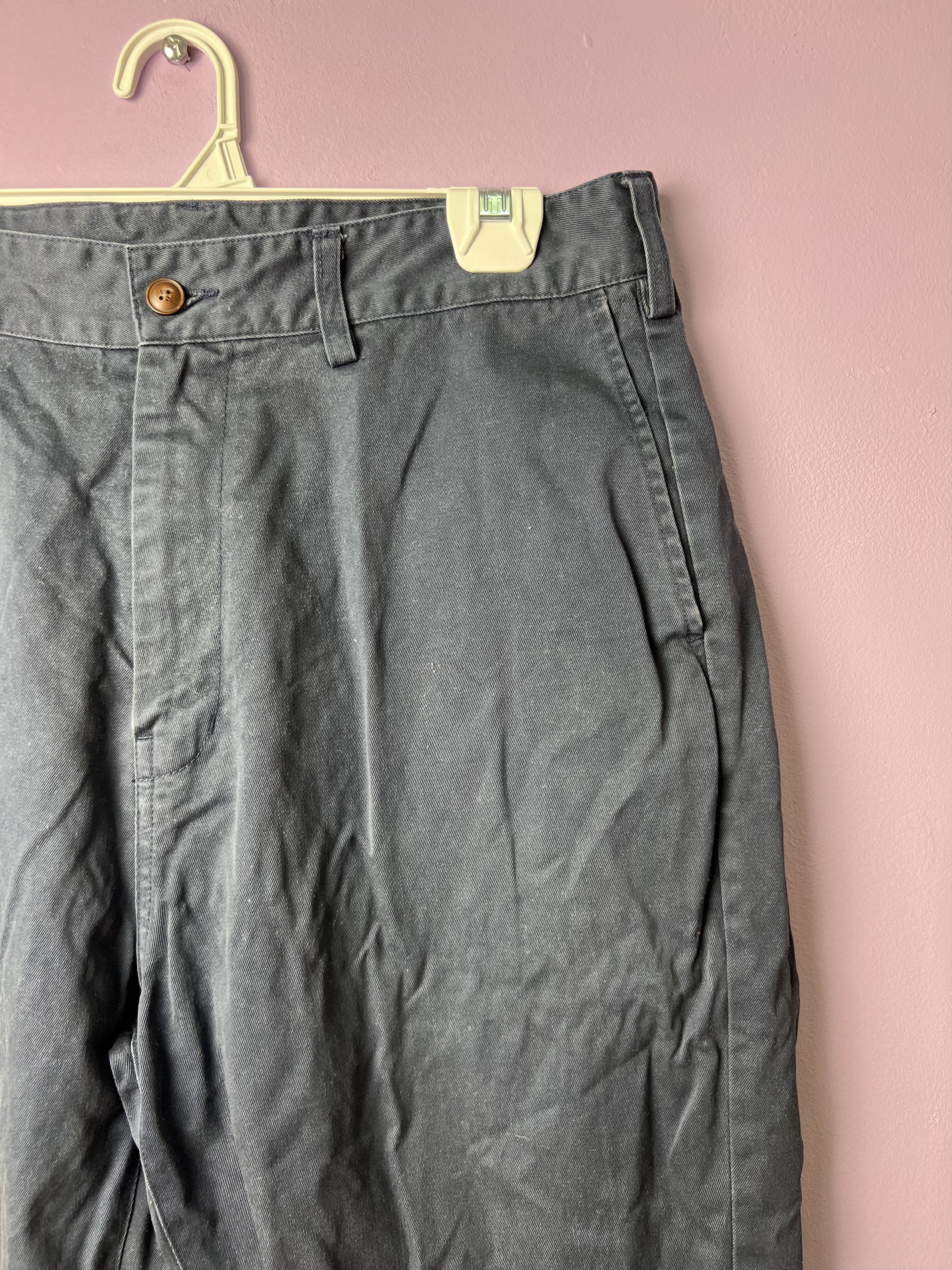 Global Work 🔥Global Work Khaki Cotton Pants Size US 32 / EU 48 - 6 Thumbnail
