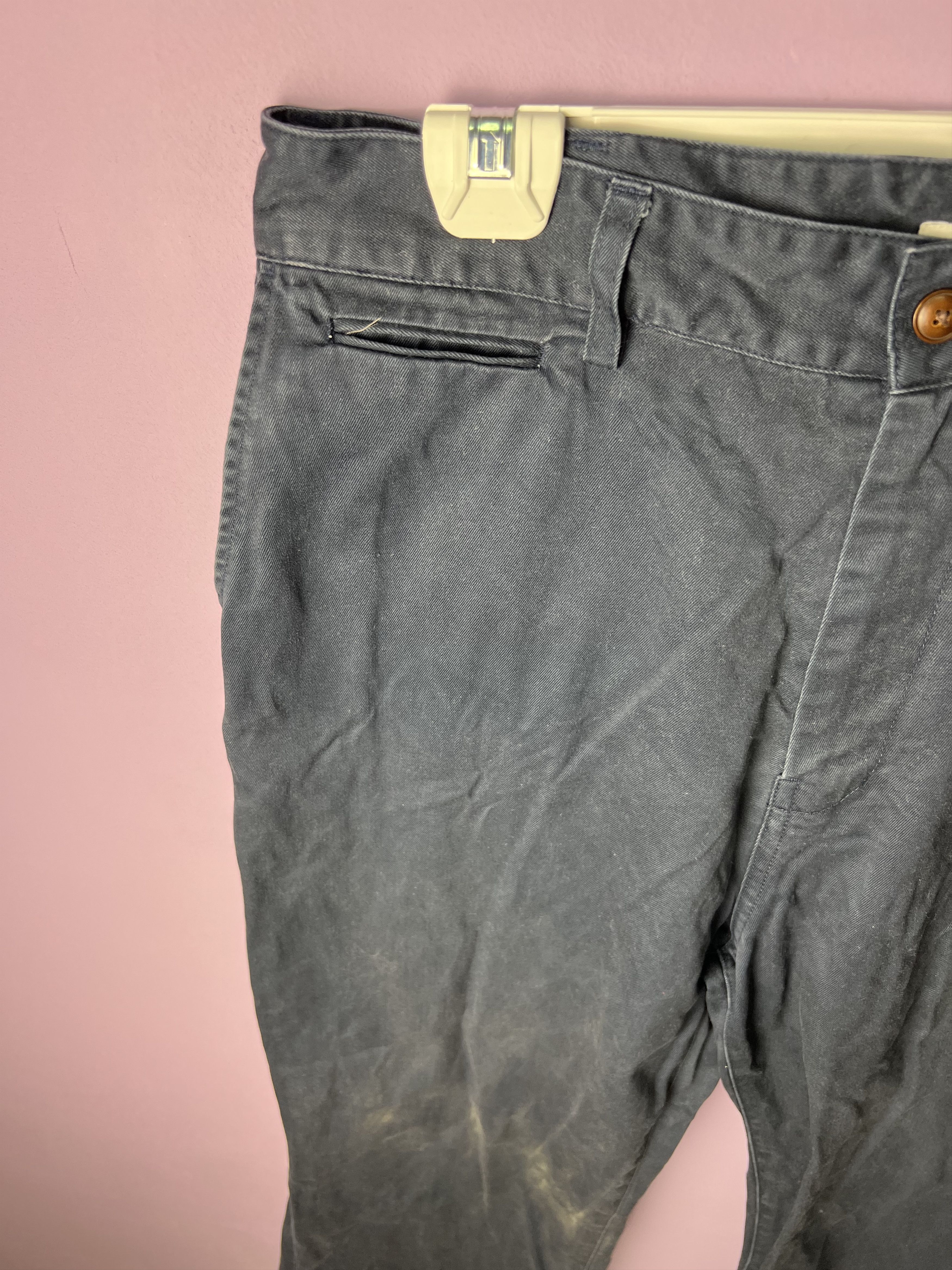 Global Work 🔥Global Work Khaki Cotton Pants Size US 32 / EU 48 - 9 Thumbnail