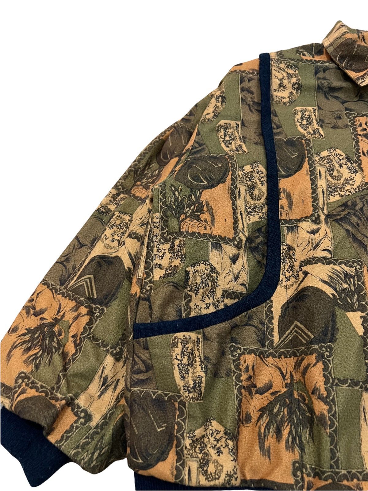Japanese Brand Vintage Bomber Jacket Jean Paul Gaultier Style Size US S / EU 44-46 / 1 - 6 Thumbnail