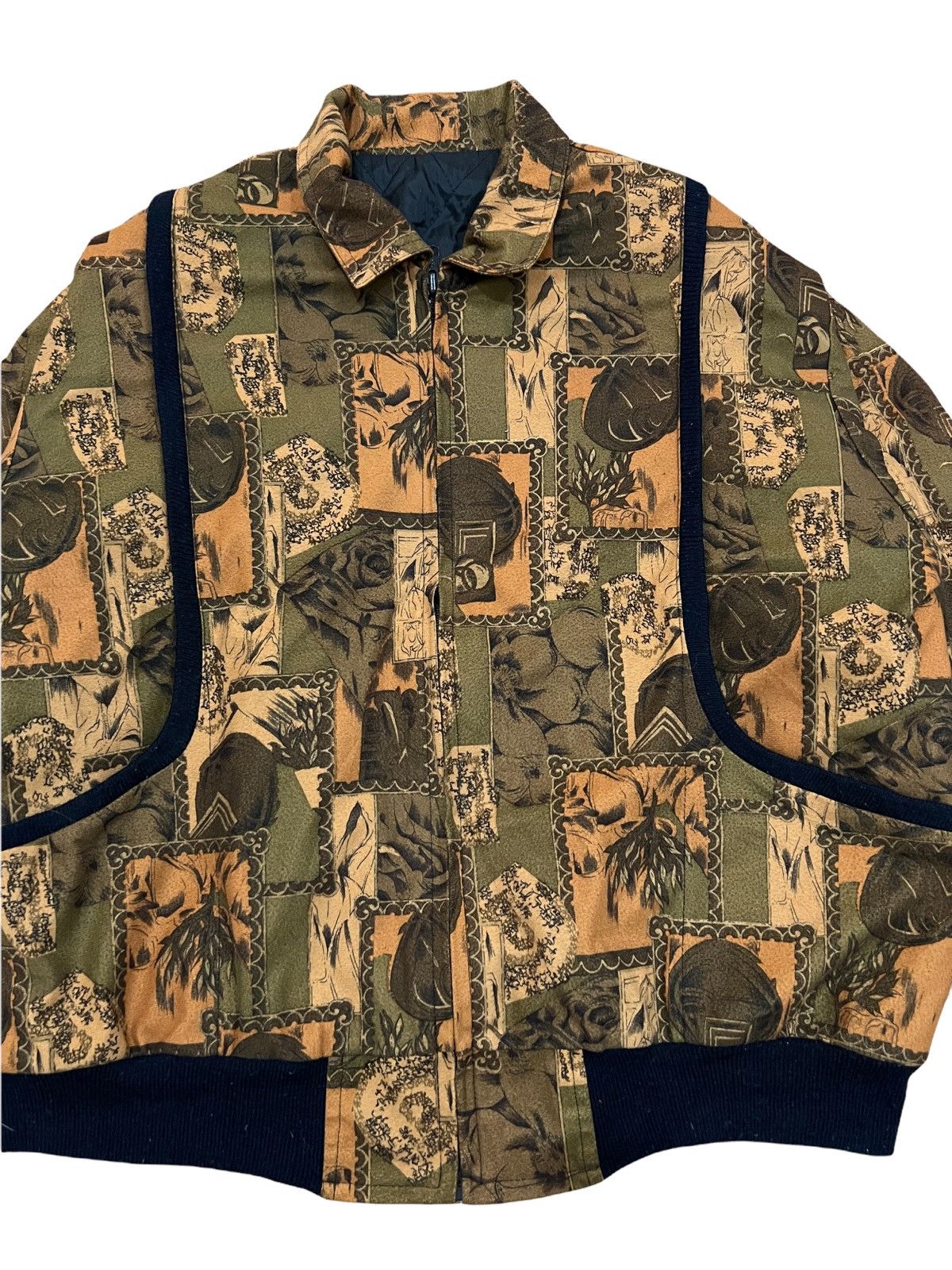 Japanese Brand Vintage Bomber Jacket Jean Paul Gaultier Style Size US S / EU 44-46 / 1 - 5 Thumbnail