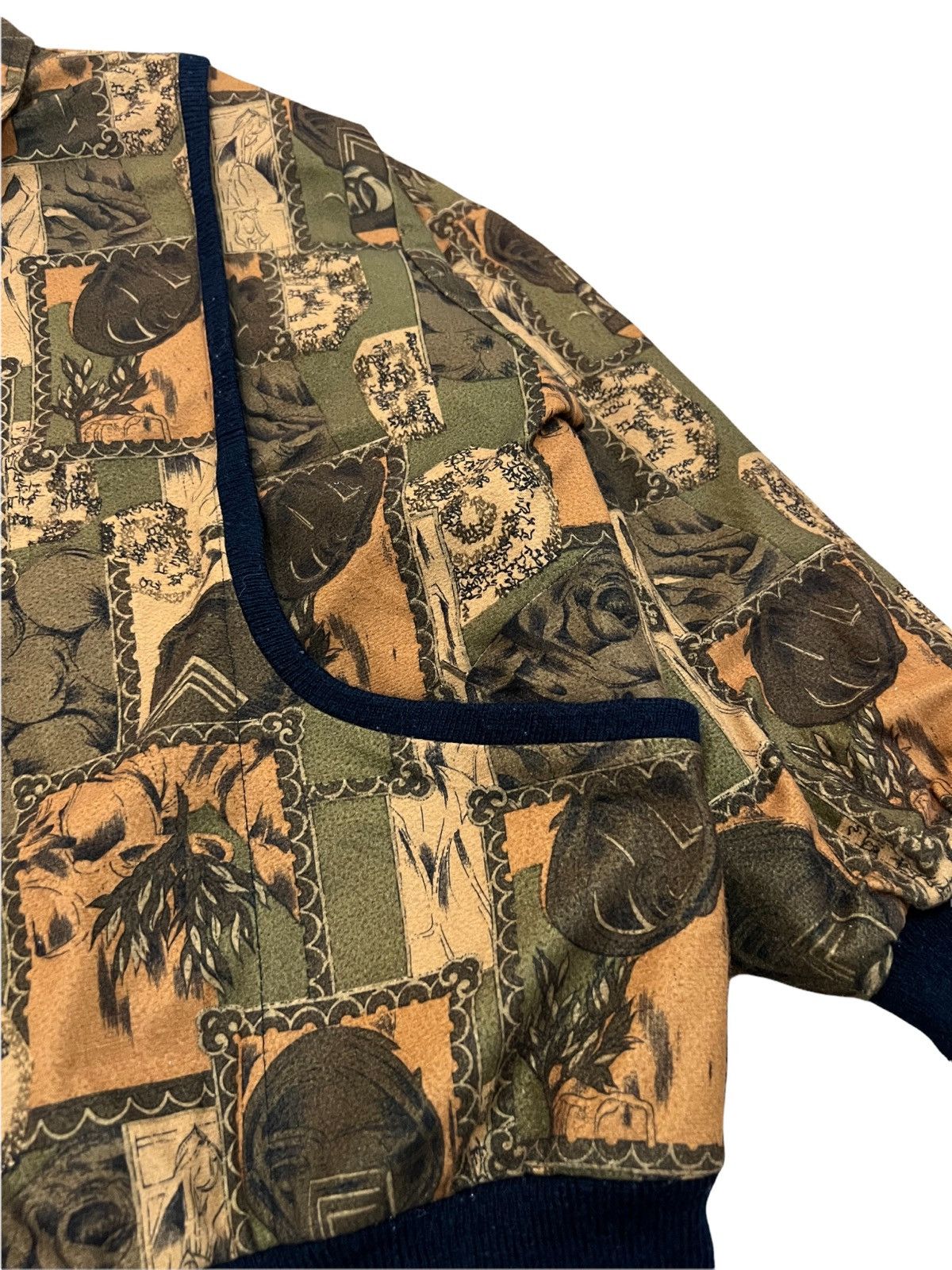 Japanese Brand Vintage Bomber Jacket Jean Paul Gaultier Style Size US S / EU 44-46 / 1 - 4 Thumbnail