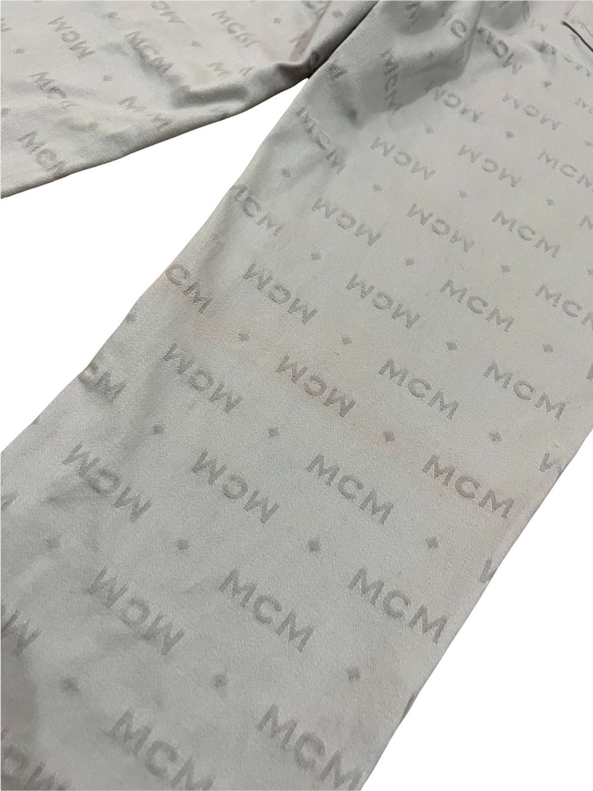 MCM Vintage MCM All Overprint Pants Size US 26 / EU 42 - 9 Thumbnail