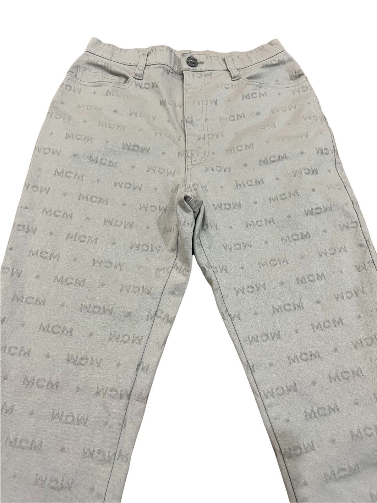 MCM Vintage MCM All Overprint Pants Size US 26 / EU 42 - 3 Thumbnail