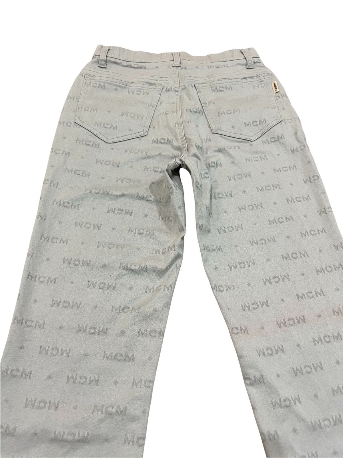 MCM Vintage MCM All Overprint Pants Size US 26 / EU 42 - 4 Thumbnail