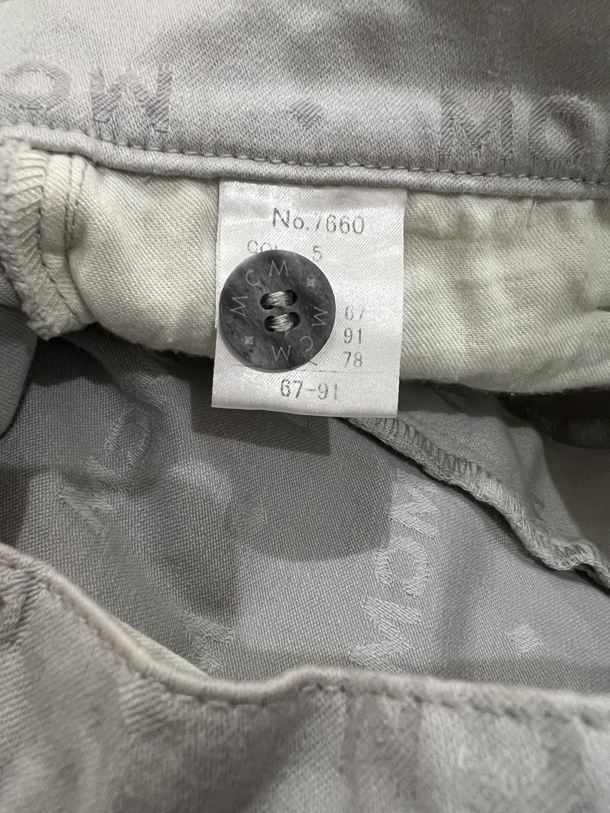 MCM Vintage MCM All Overprint Pants Size US 26 / EU 42 - 15 Thumbnail
